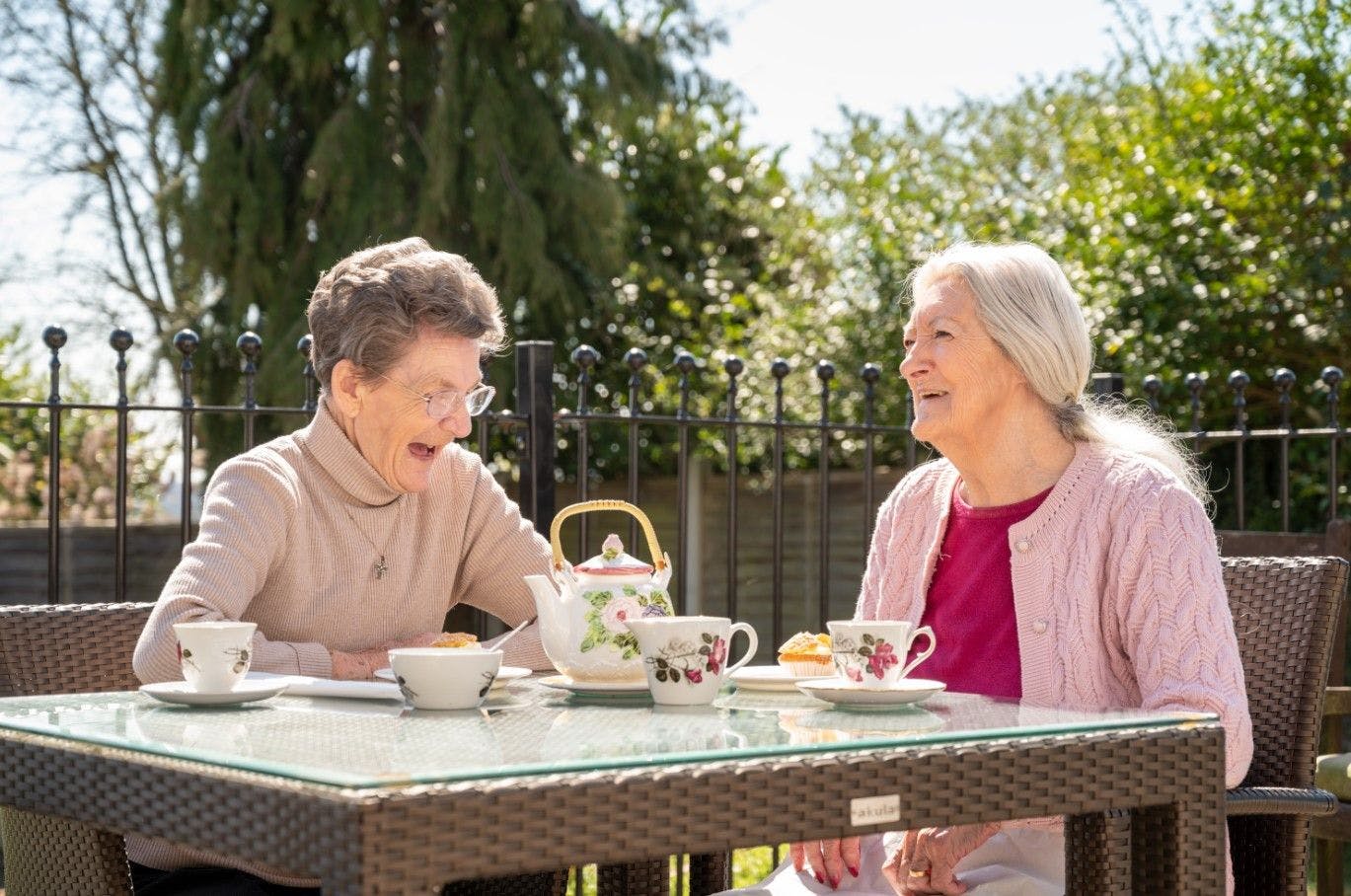 Residents and Staff Inwood House Care Home in Wakefield, West Yorkshire