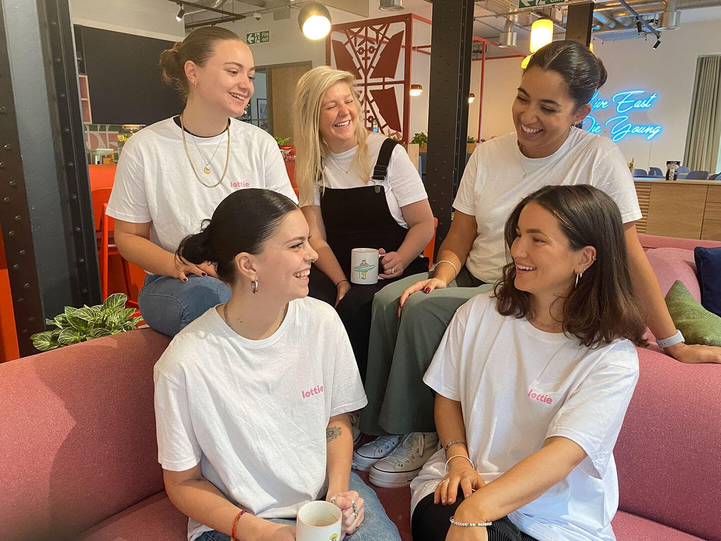 Care team having a cuppa