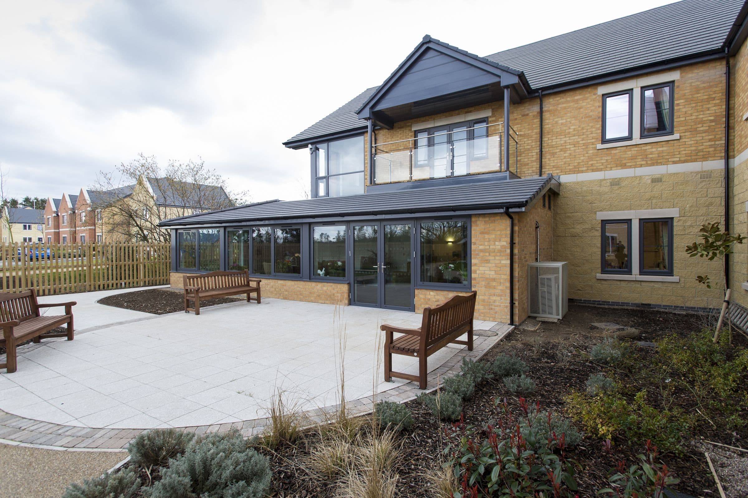 Exterior of Juniper House in Worcester, Worcestershire