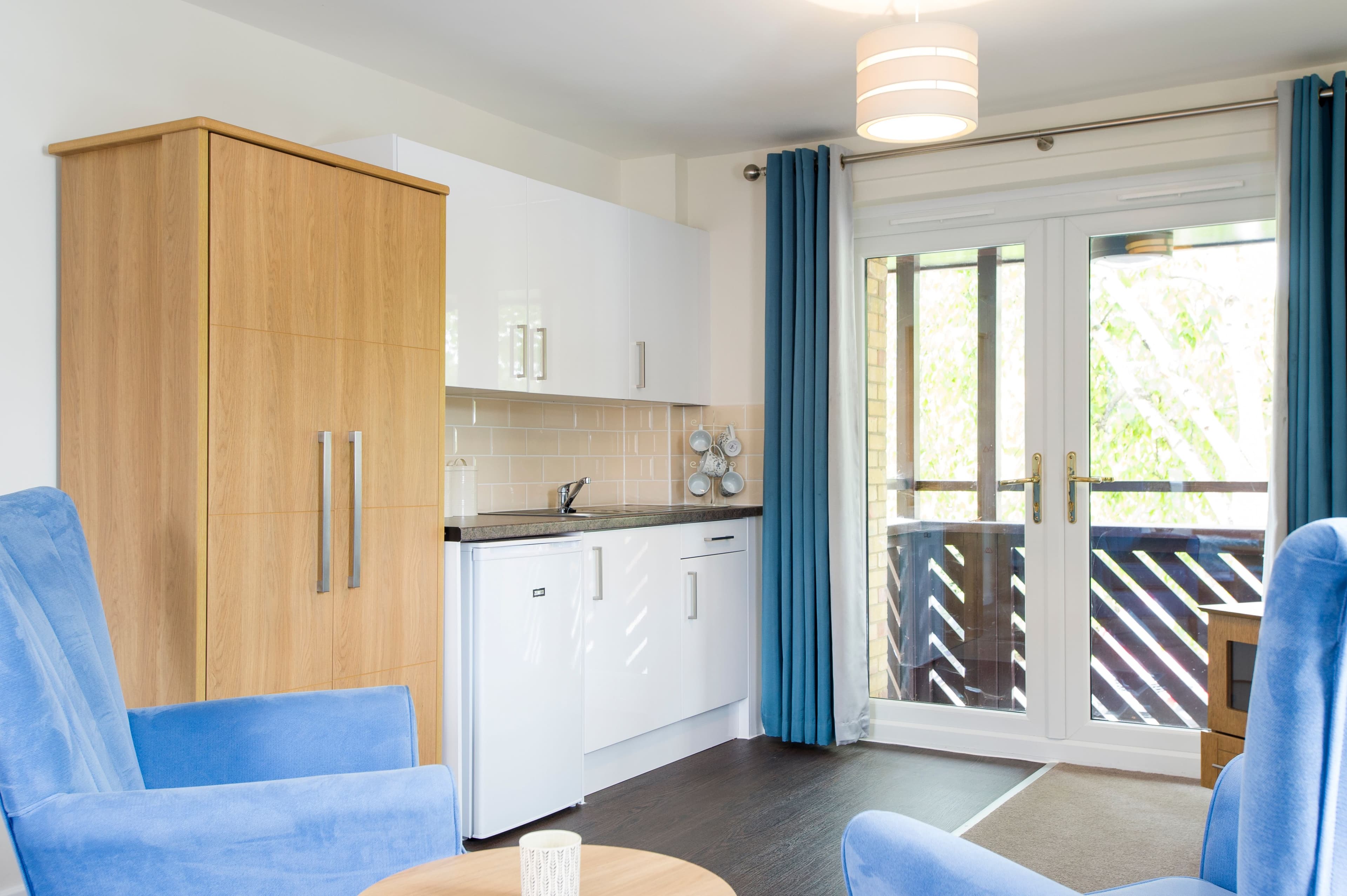 kitchenette at Shaftesbury Court, Erith, Kent