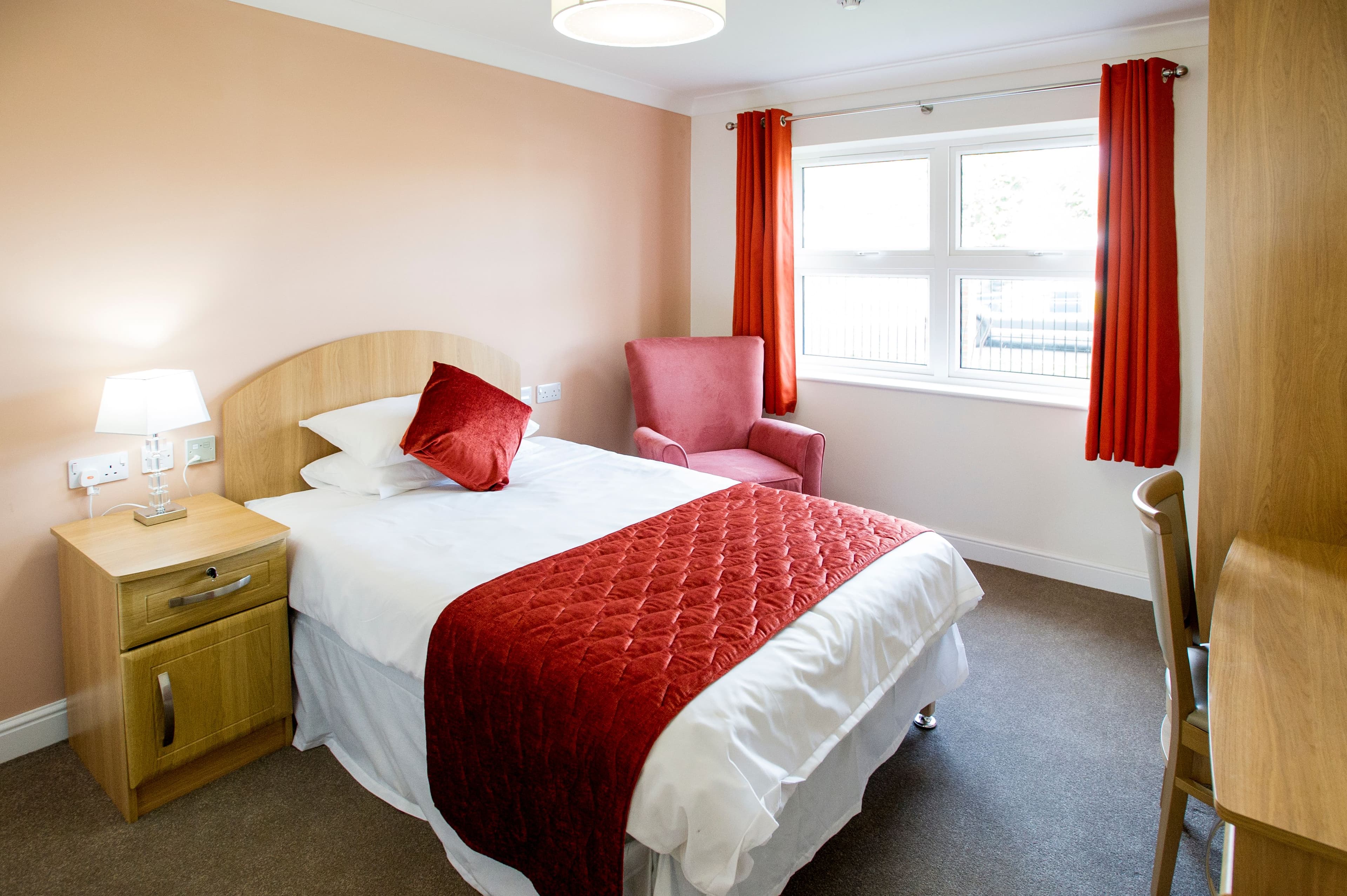 Bedroom at Ridgewood Court, Birkenhead, Wirral