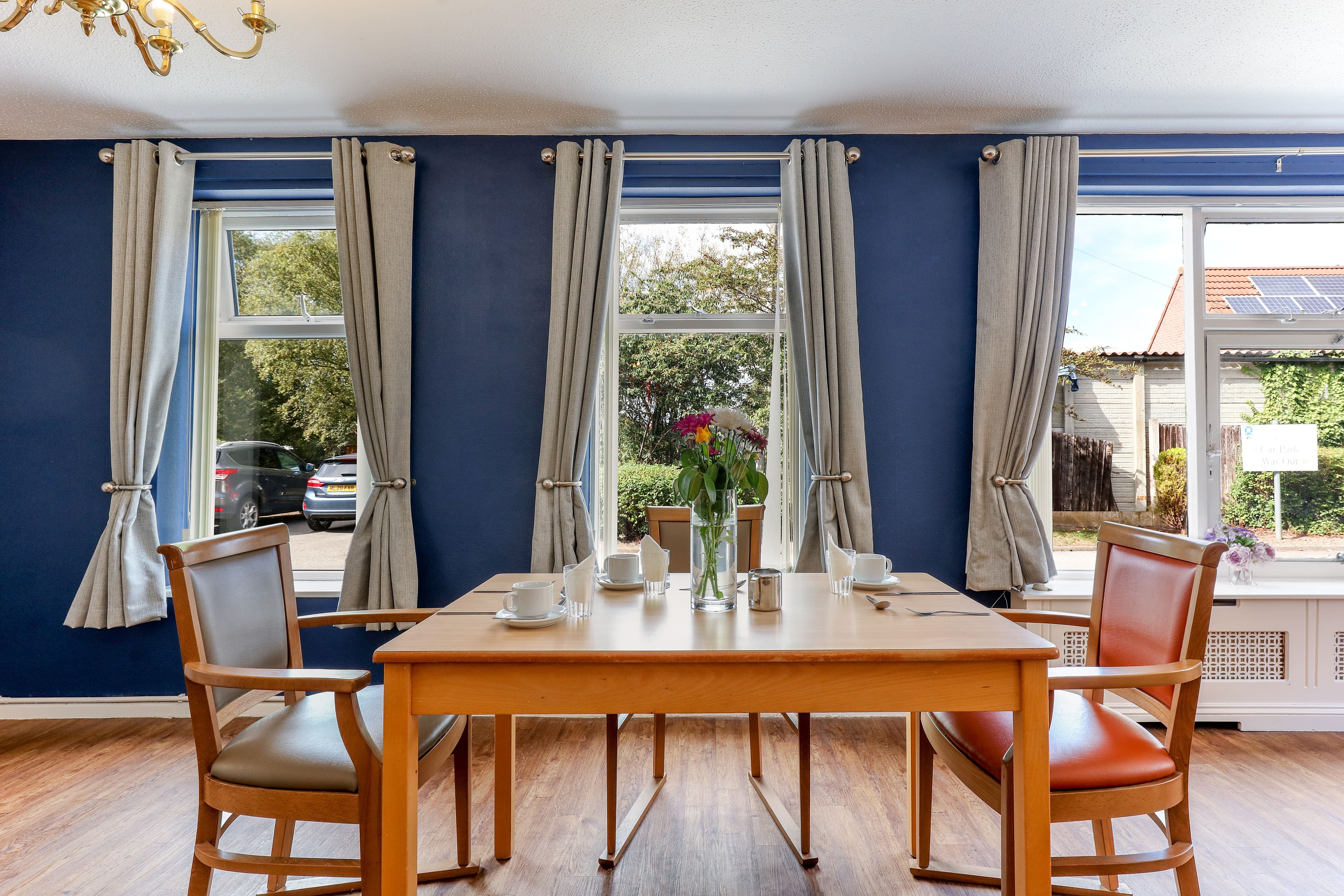 Dining Area of The Laurels Care Home in Winsford, Cheshire