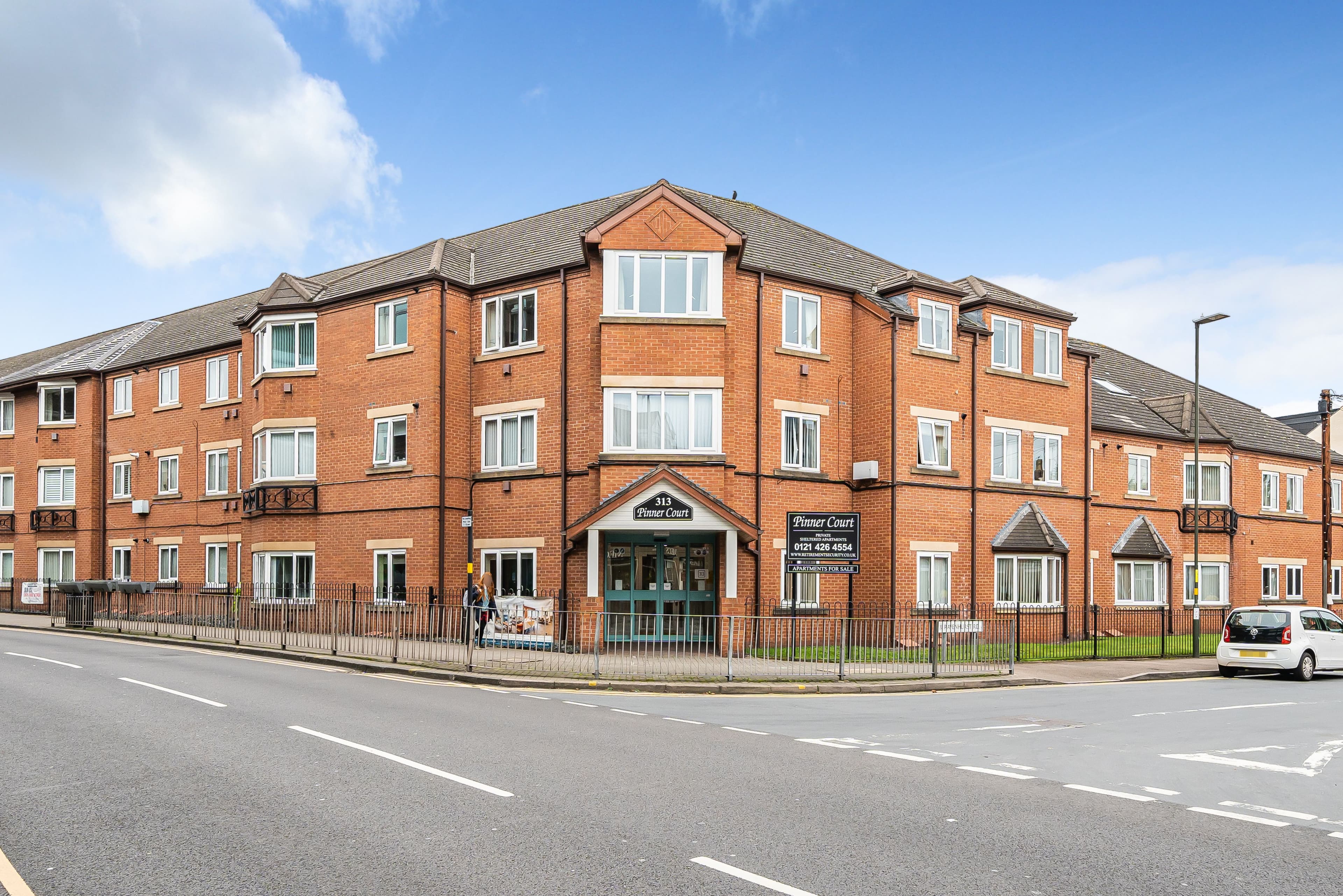 Retirement Security - Pinner Court in High Street, Harborne, Birmingham B17 9QL - 000