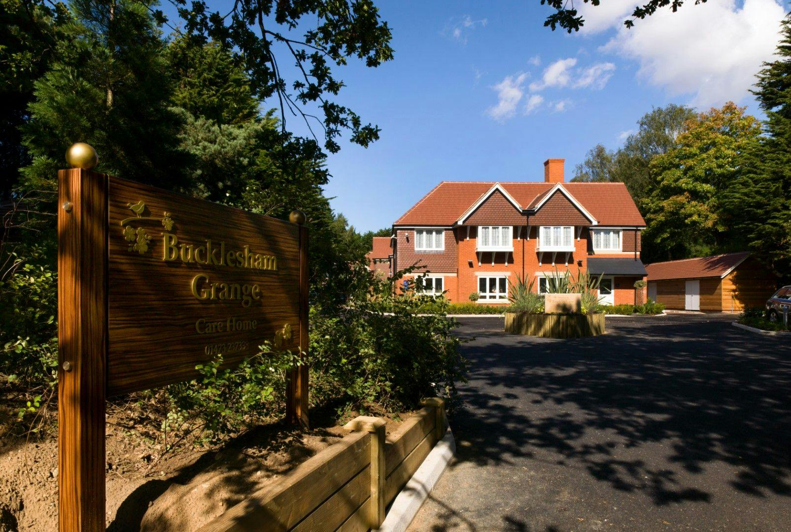 Bucklesham Grange Care Home in Ipswich