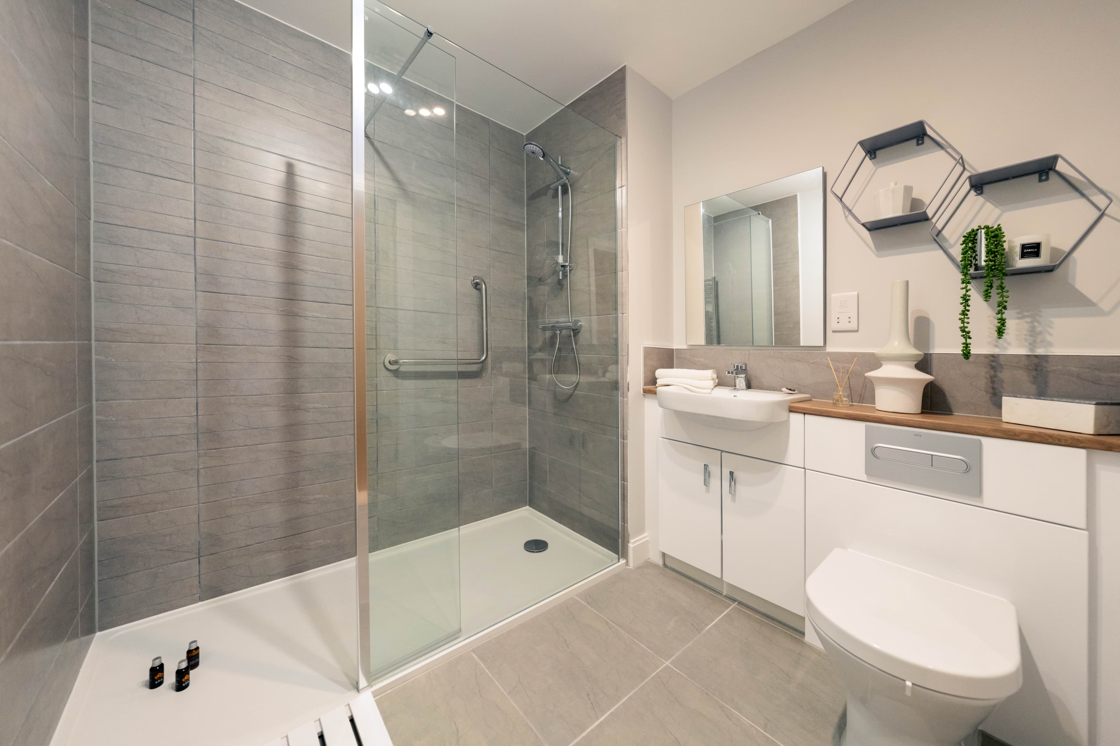 Bathroom at Hamilton House Retirement Development in Patchway, Bristol