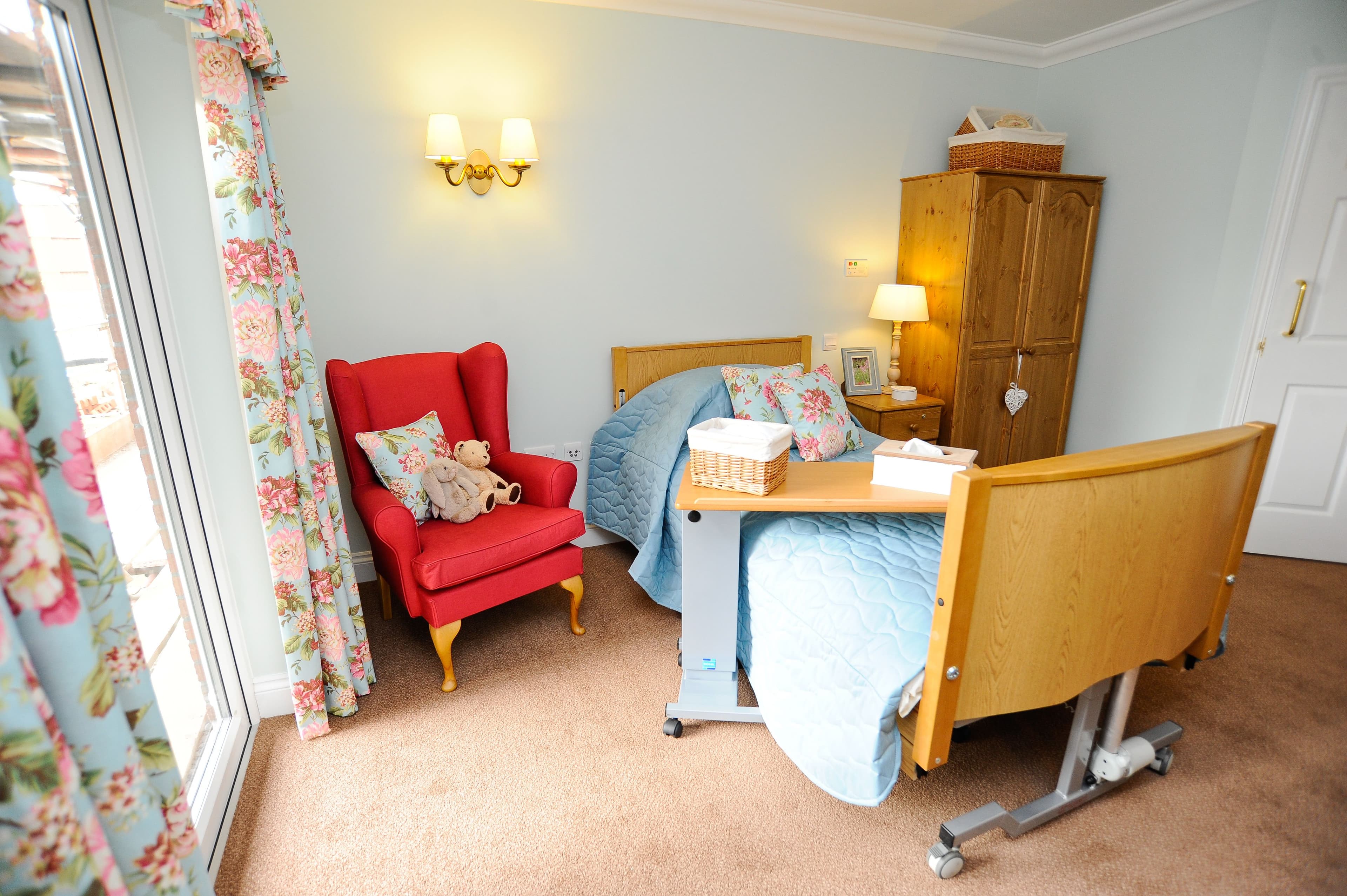 Bedroom at Ritson Lodge Care Home in Gorleston-on-Sea, Great Yarmouth