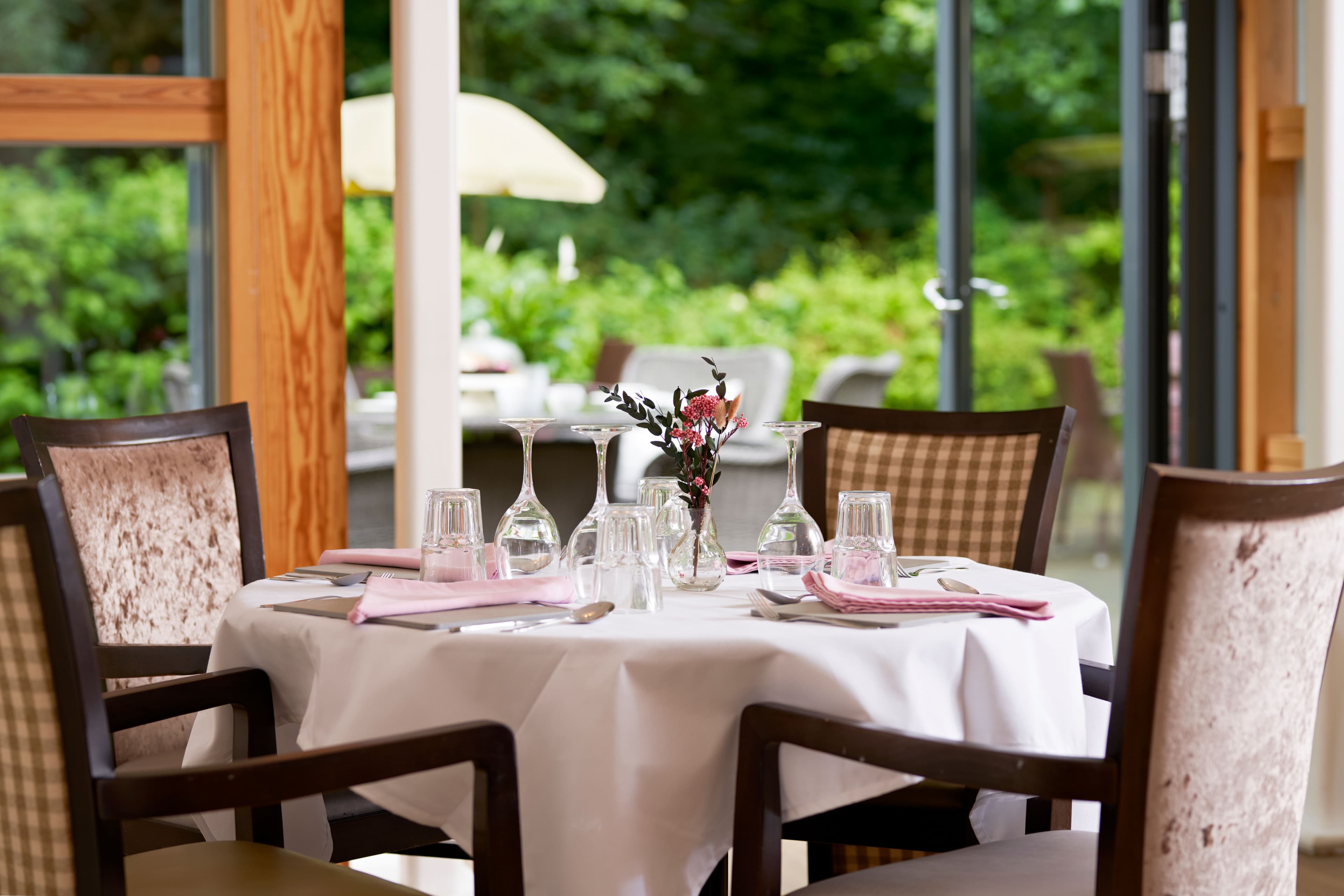 Dining area of Whittington House Care Home in Cheltenham, Gloucestershire