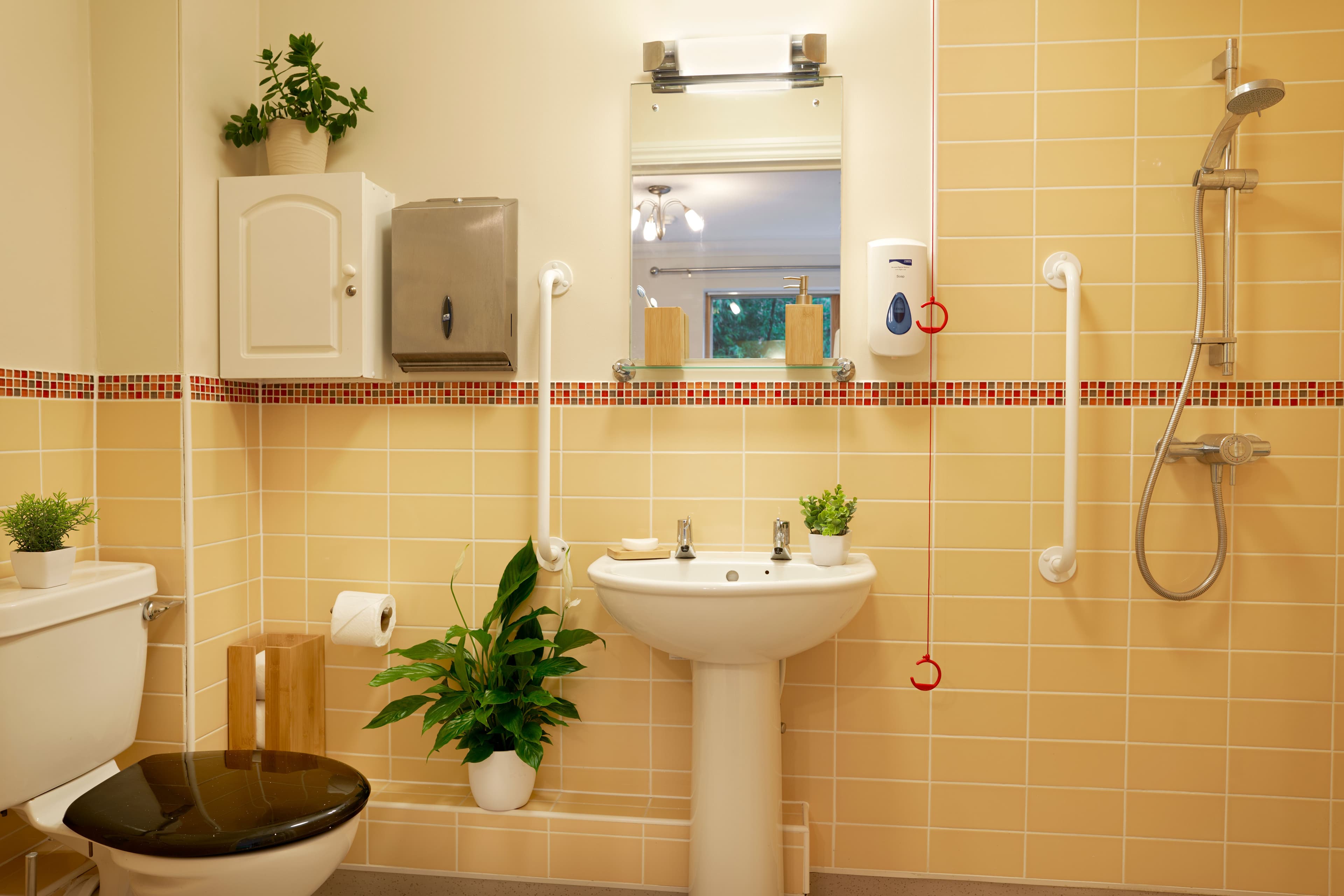 Bathroom of Whittington House Care Home in Cheltenham, Gloucestershire