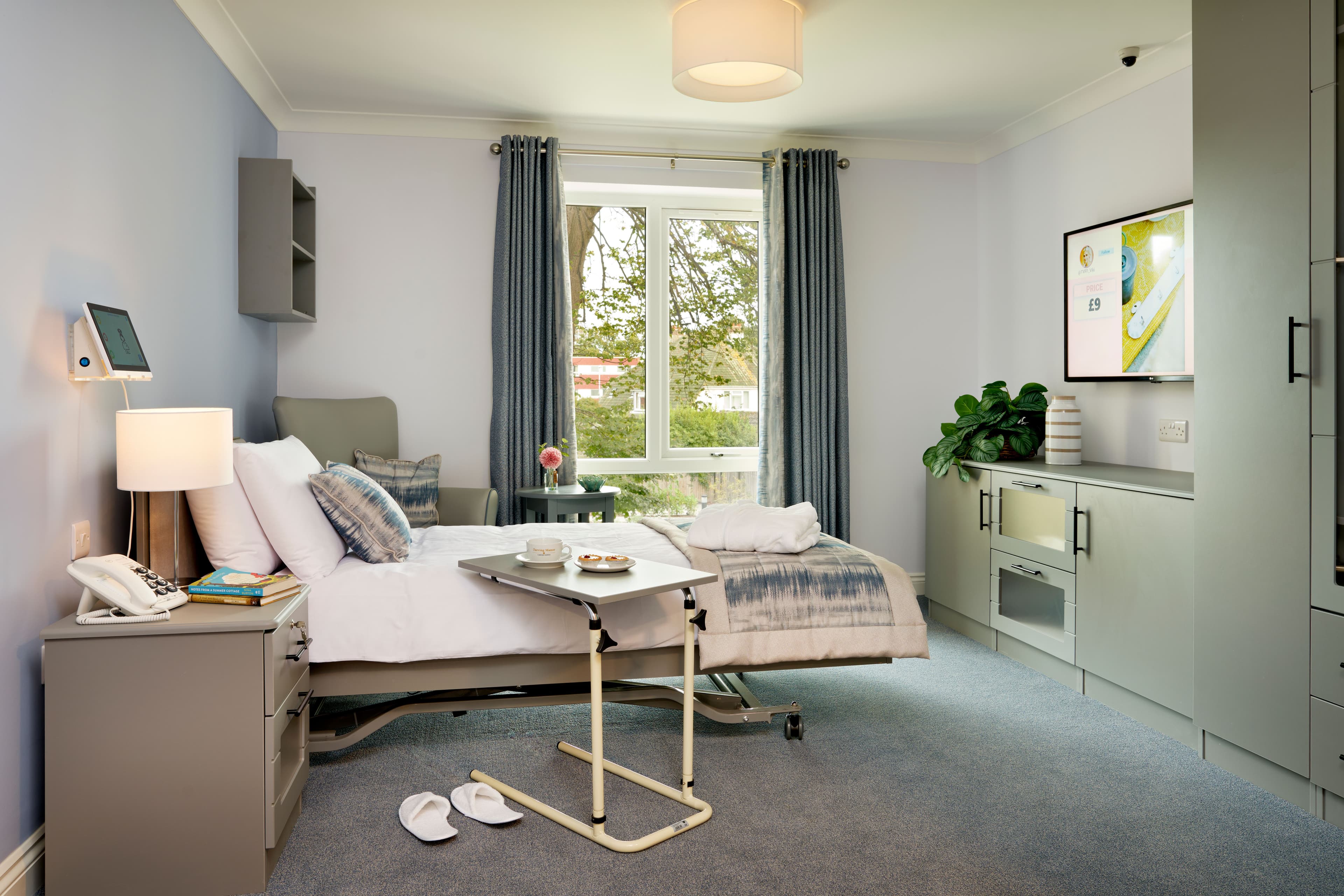 Bedroom at Tarring Manor in Worthing, West Sussex