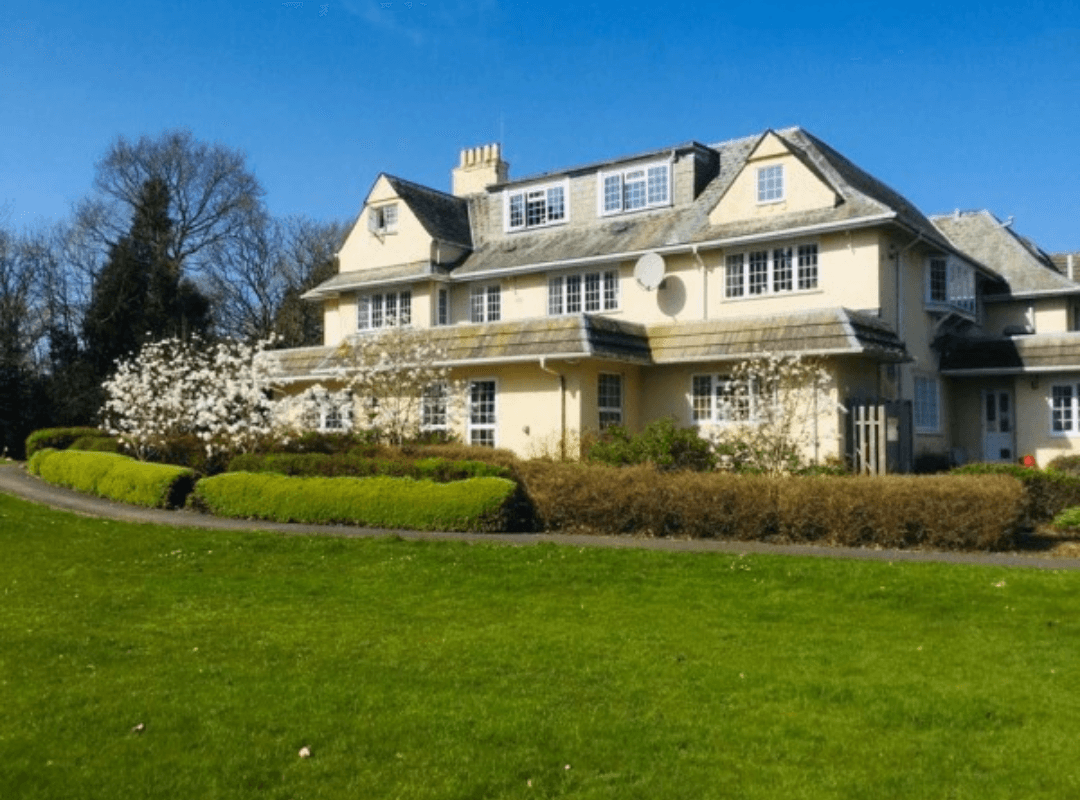 Exterior of Oaktree Court Care Home in Wellington, Somerset