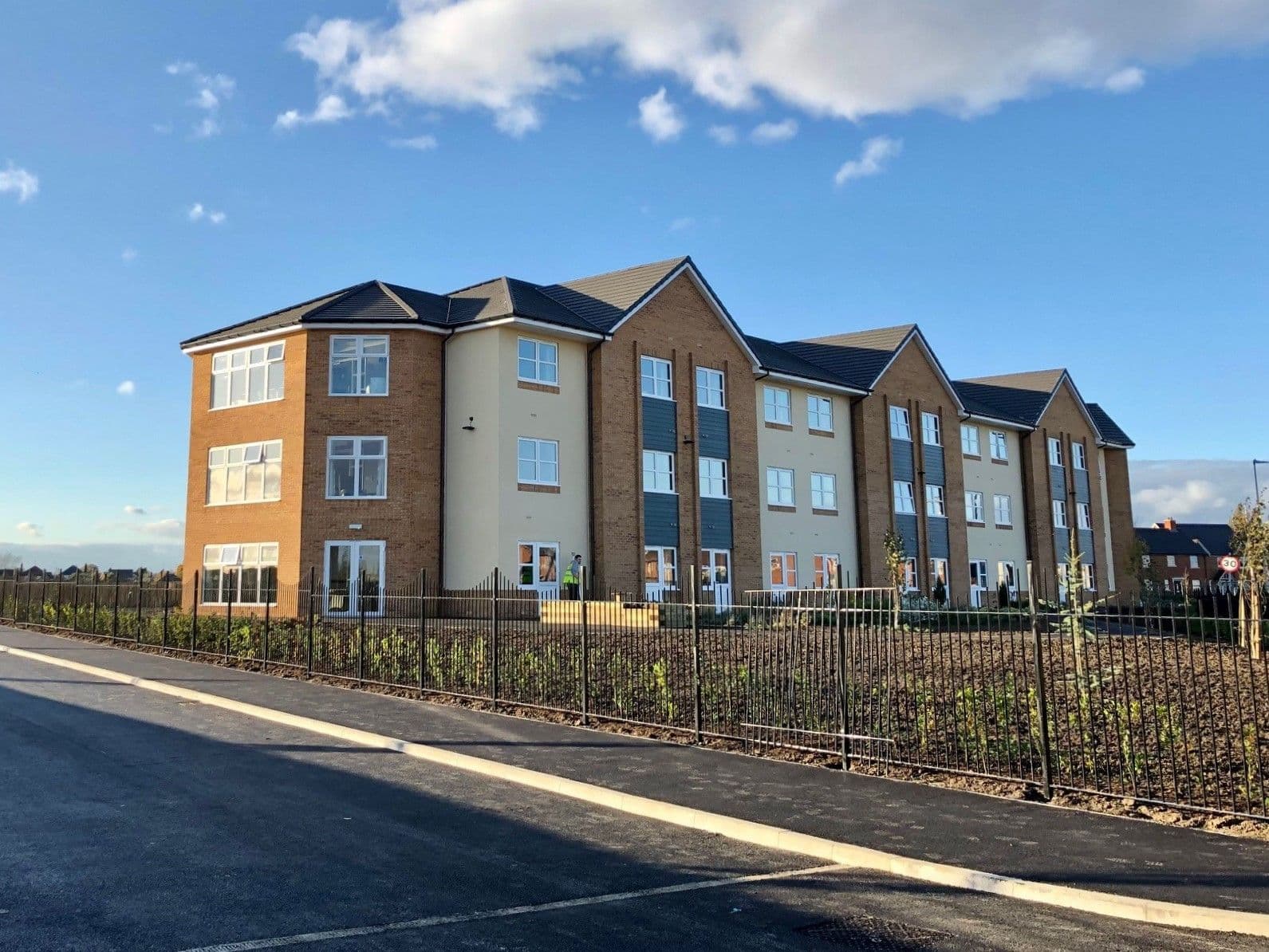 Exterior of Avocet House care home in Boston, Lincolnshire