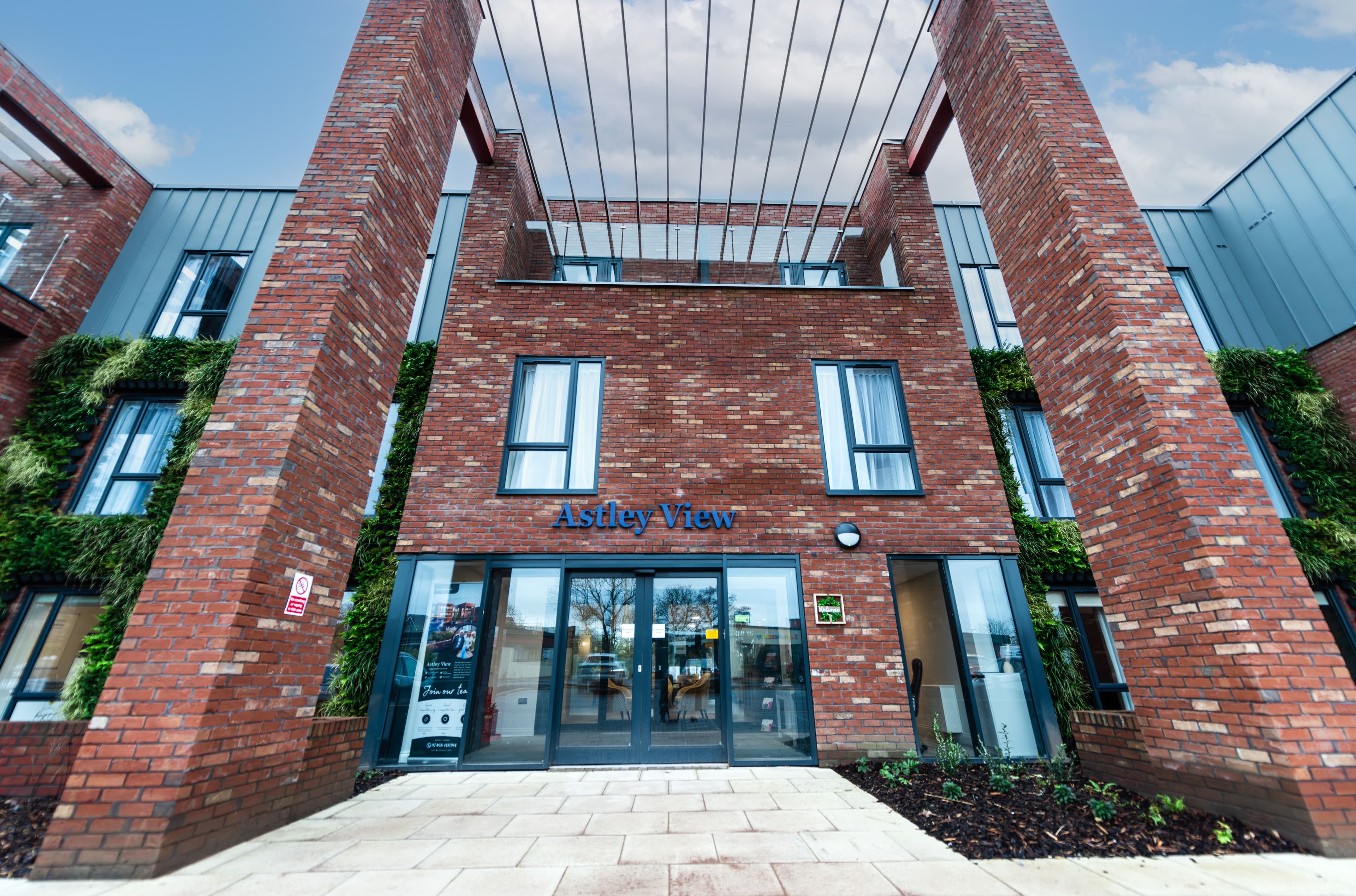 Exterior of Astley View care home in Chorley