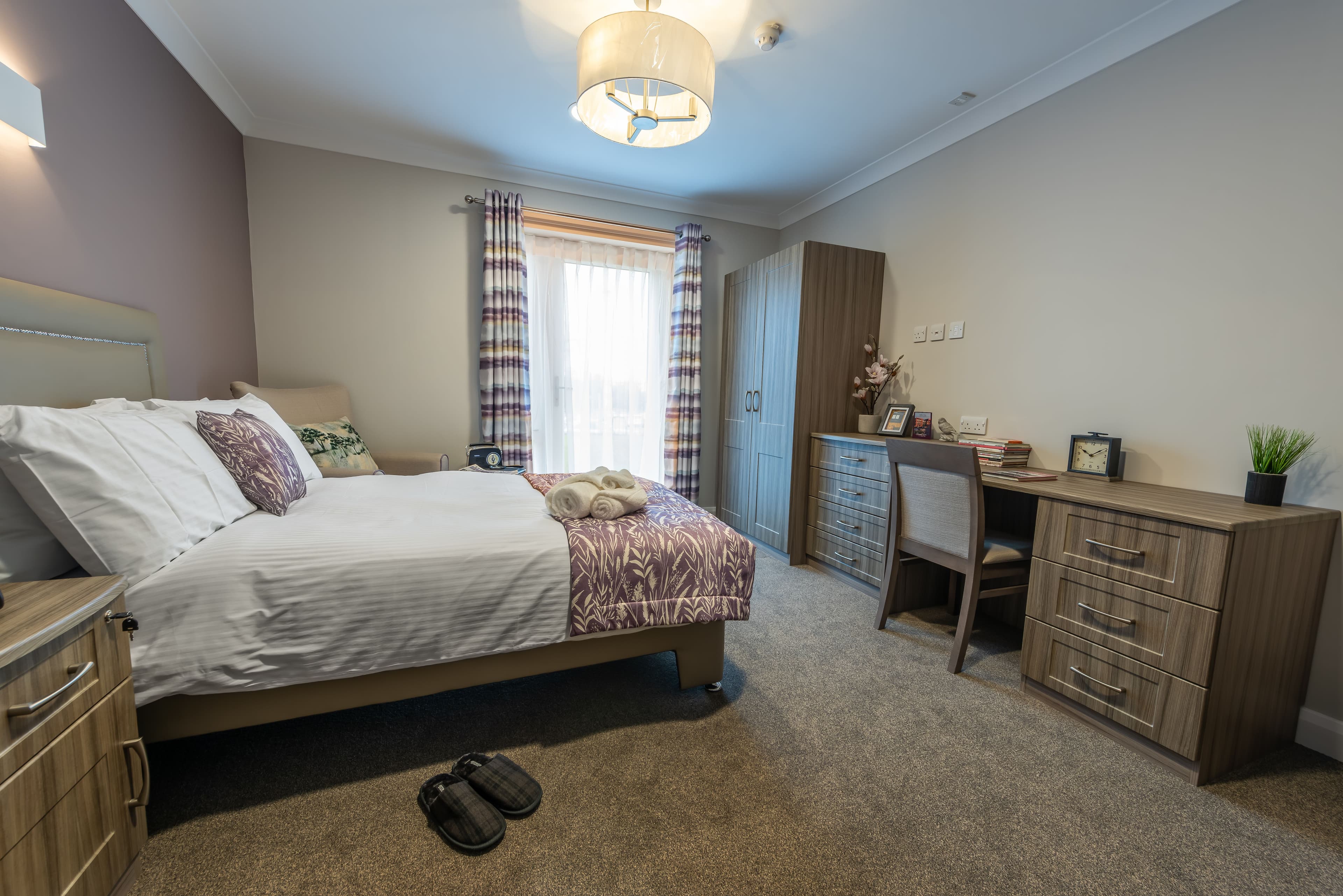 Bedrooms of Astley View care home in Chorley