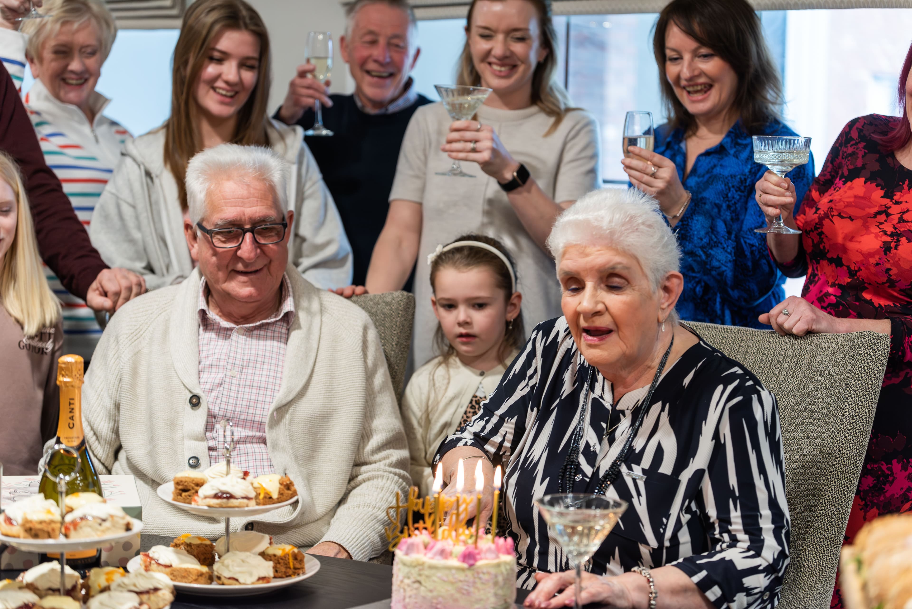 Residents of Astley View care home in Chorley