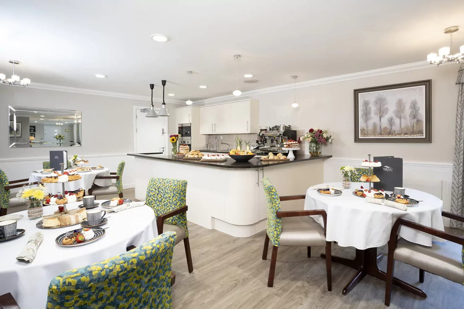 Dining Room at Acorn Court Care Home in Redhill, Surrey