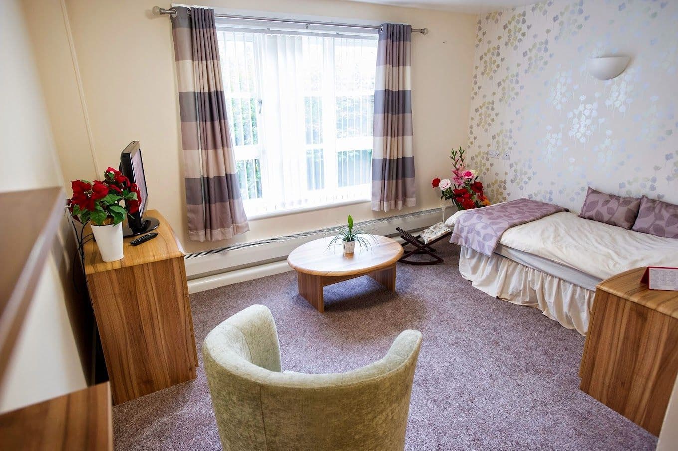 Bedroom at Ashna House Care Home in Streatham, London