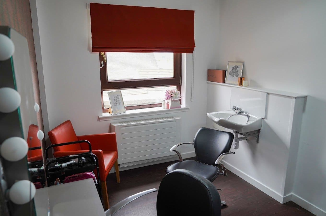 Salon at Albercorn House Care Home in Lanarkshire, Scotland