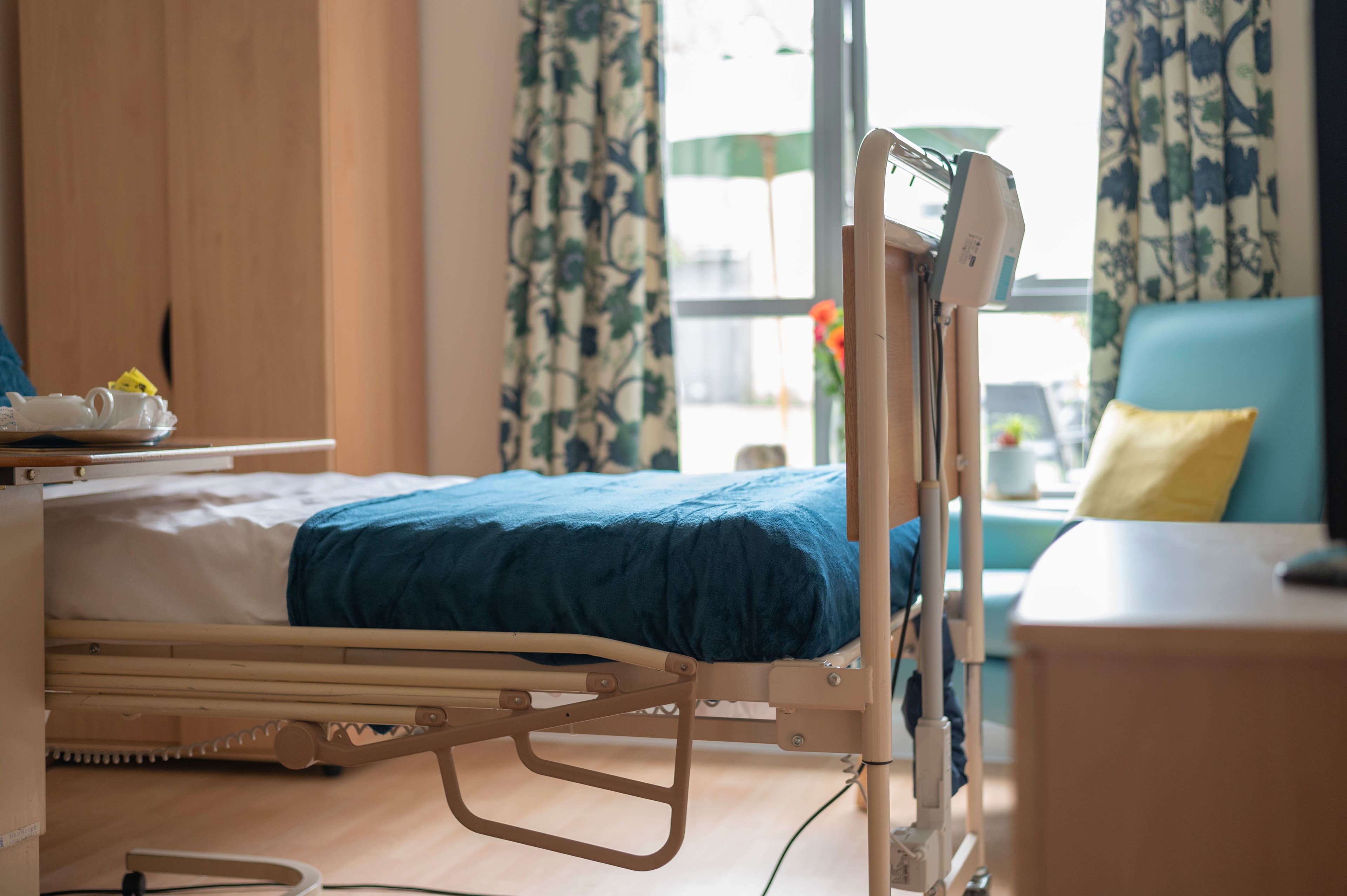 Bedroom at Acton Care Home in London, England