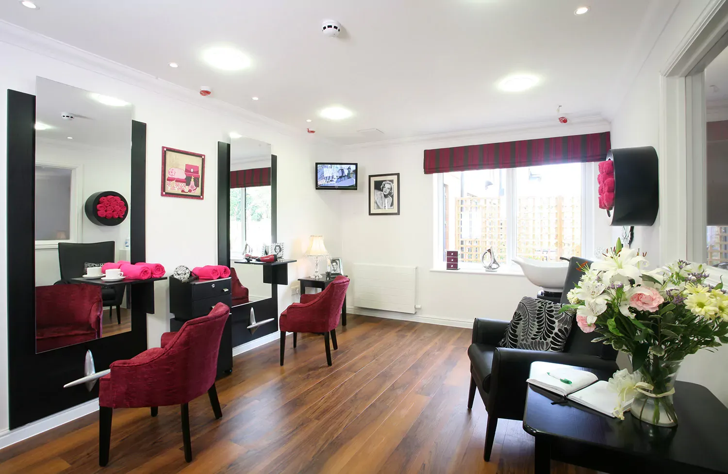 Salon at Alderwood Care Home in Colchester, Essex