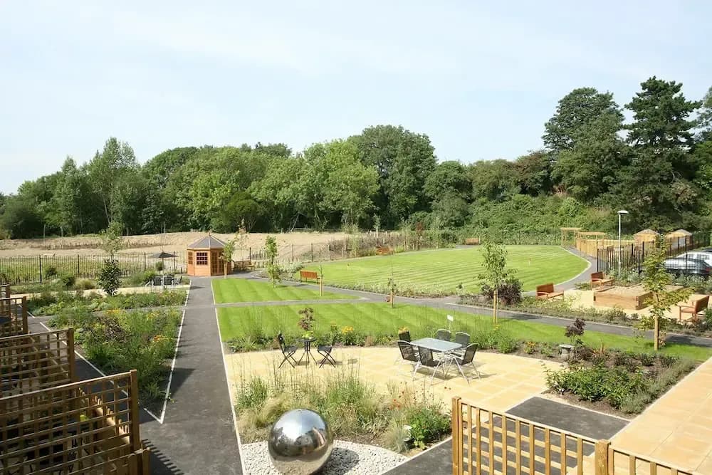 Alderwood Care Home garden