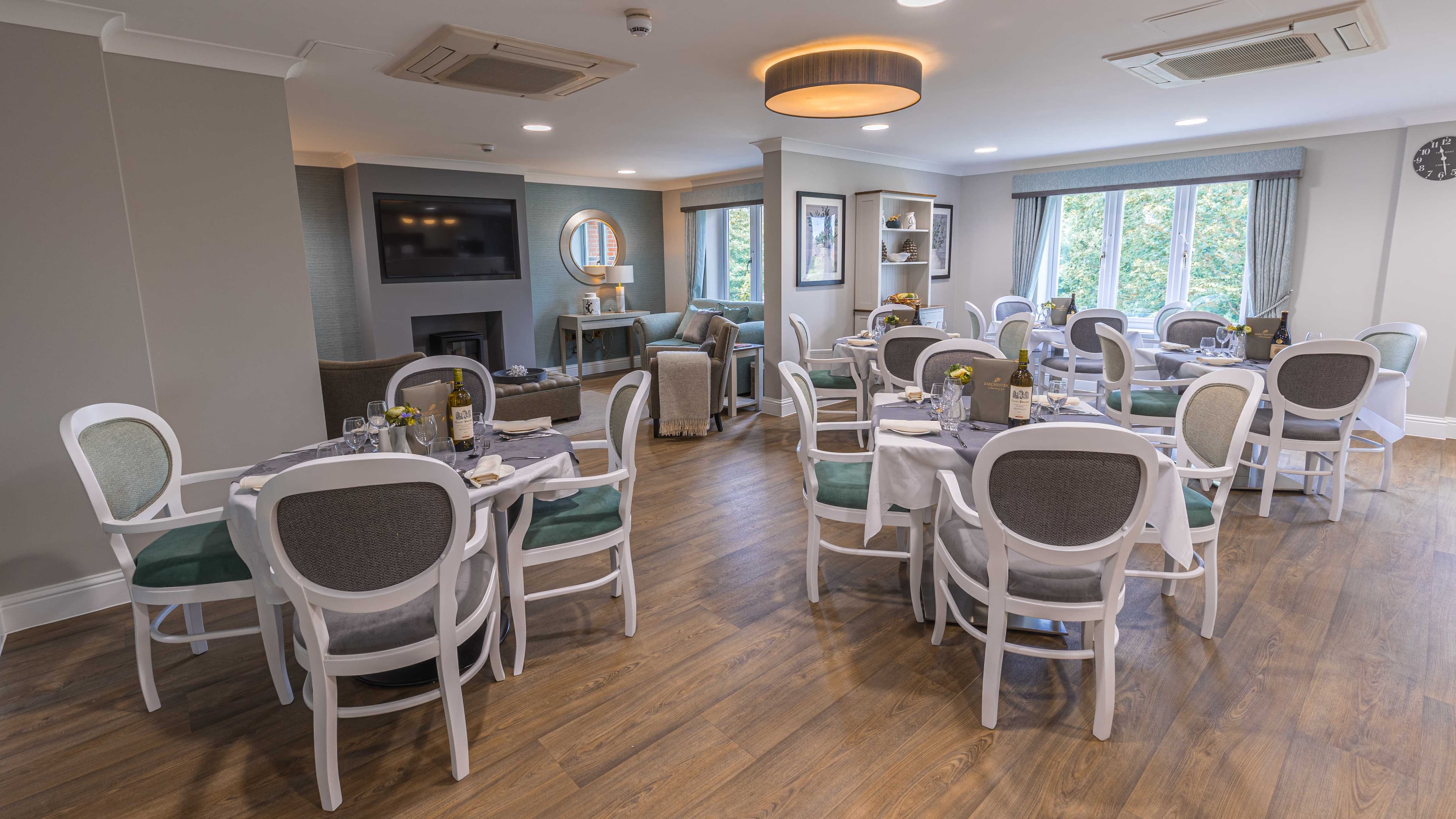 Dining Room at Alice Grange Care Home in Kesgrave, East Suffolk