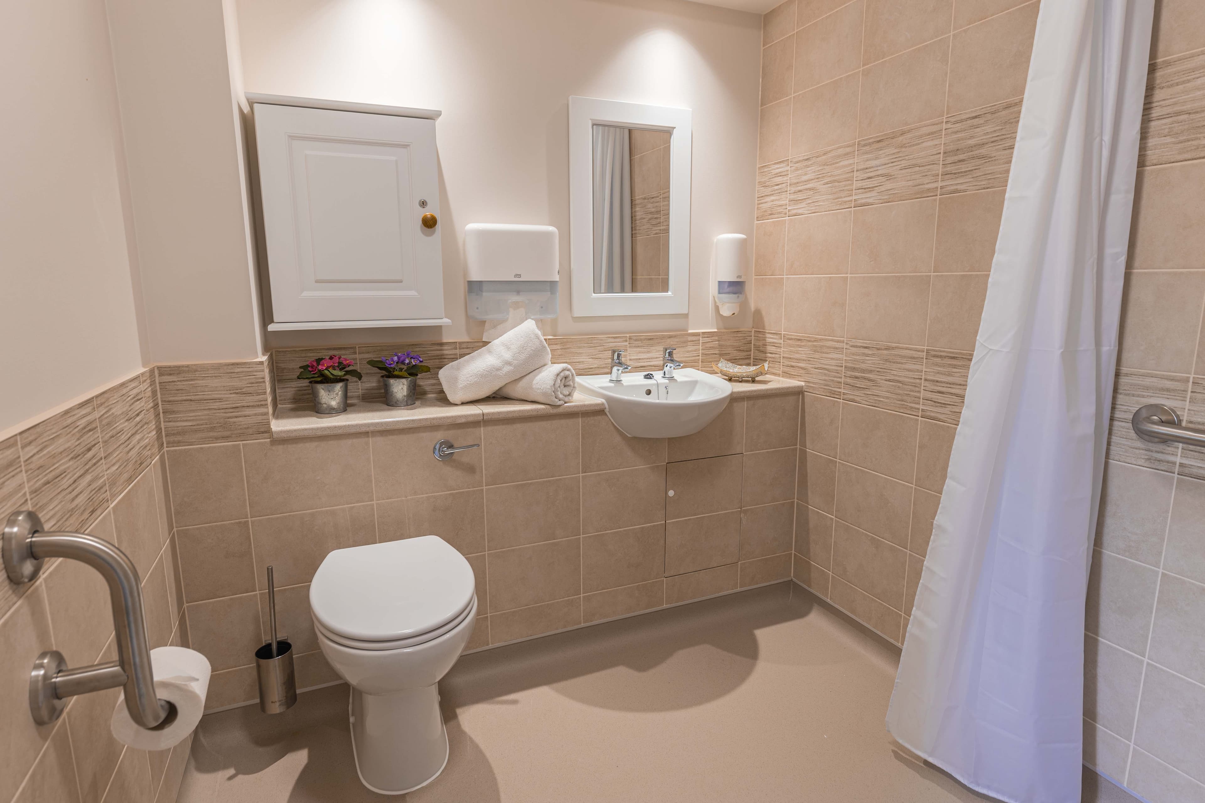 Bathroom at Alice Grange Care Home in Kesgrave, East Suffolk