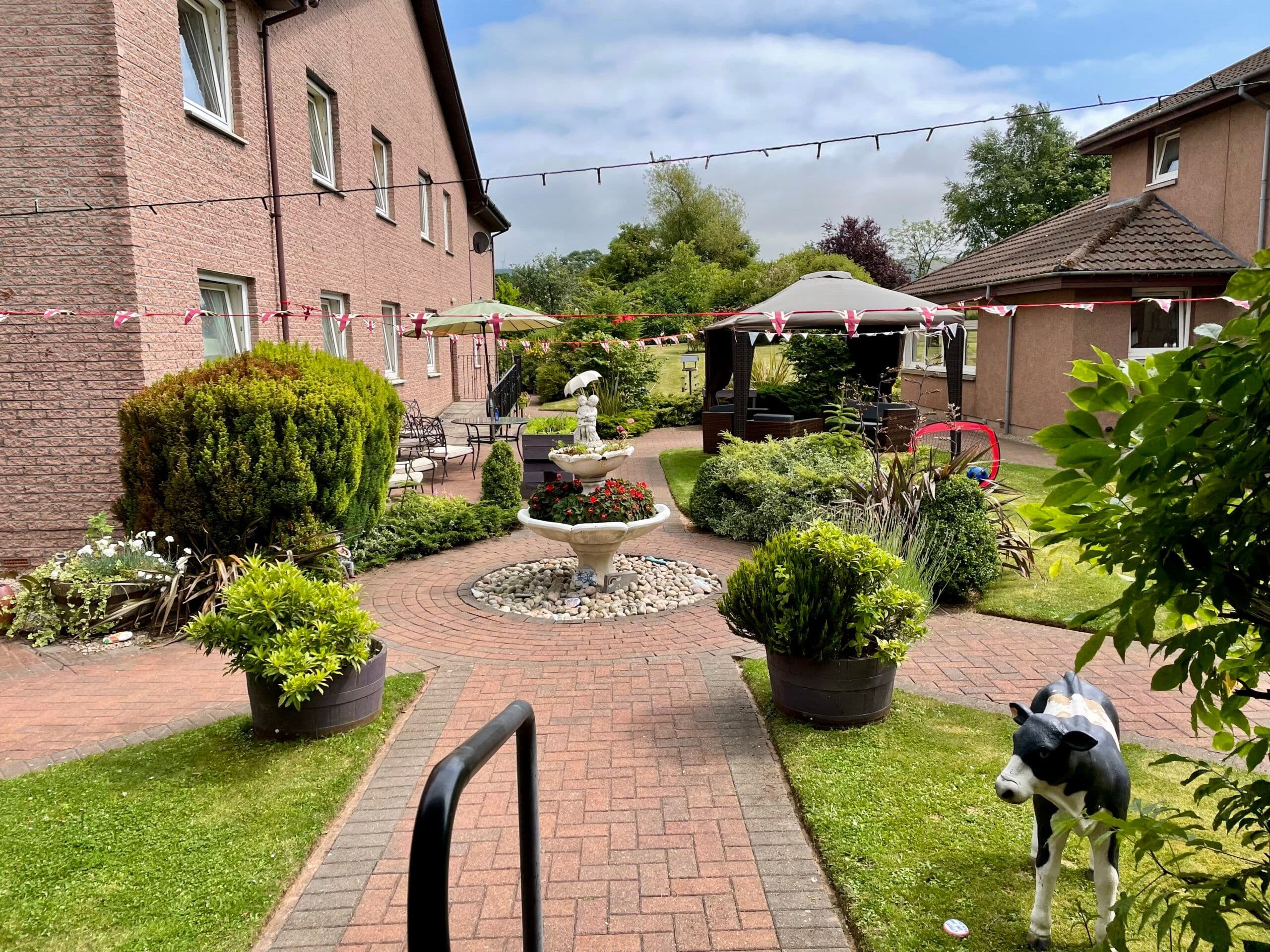 Exterior Image of Burnside Care Home in Laurencekirk, Scotland 