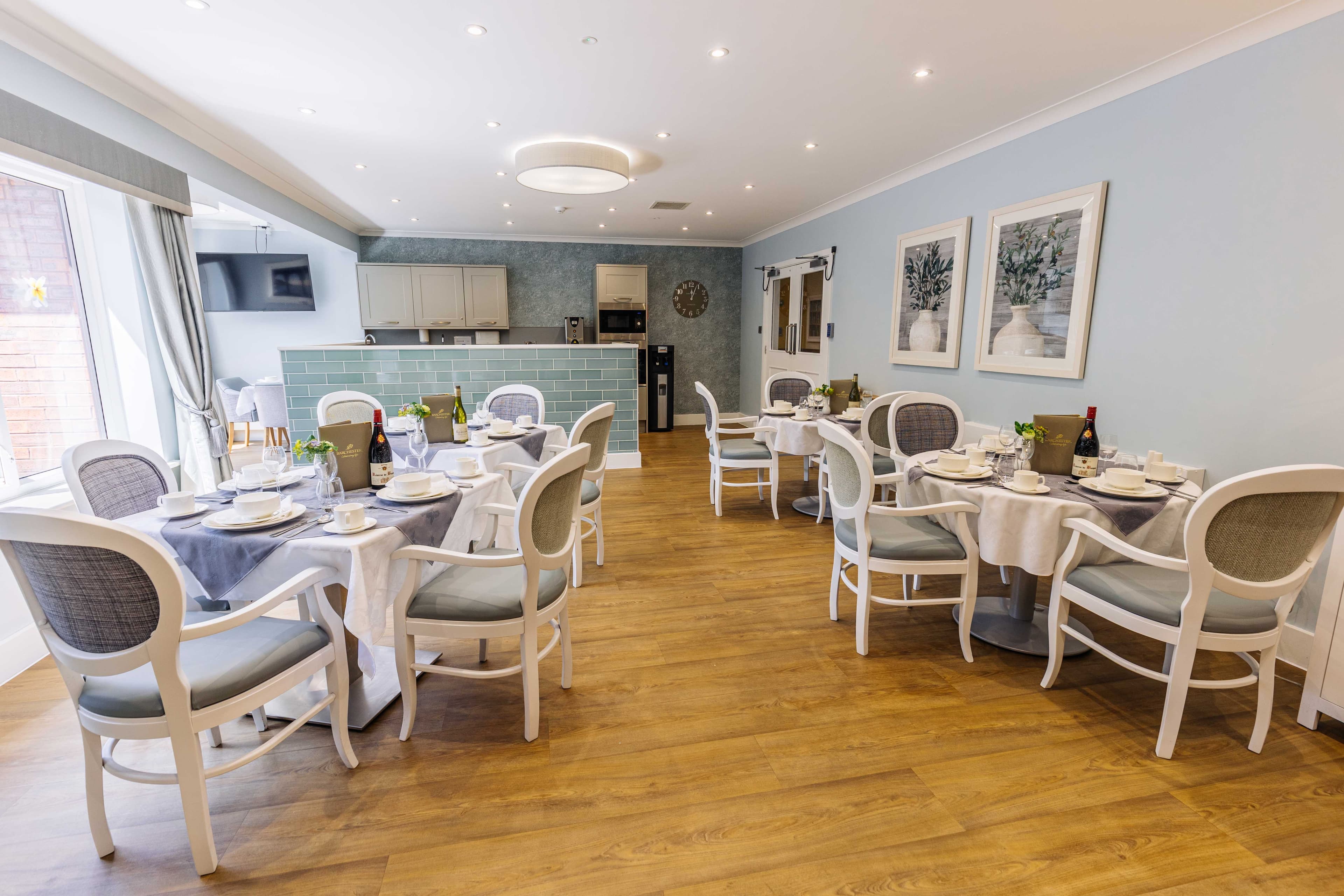 Dining Room at Arbour Court Care Home in Marple, Stockport