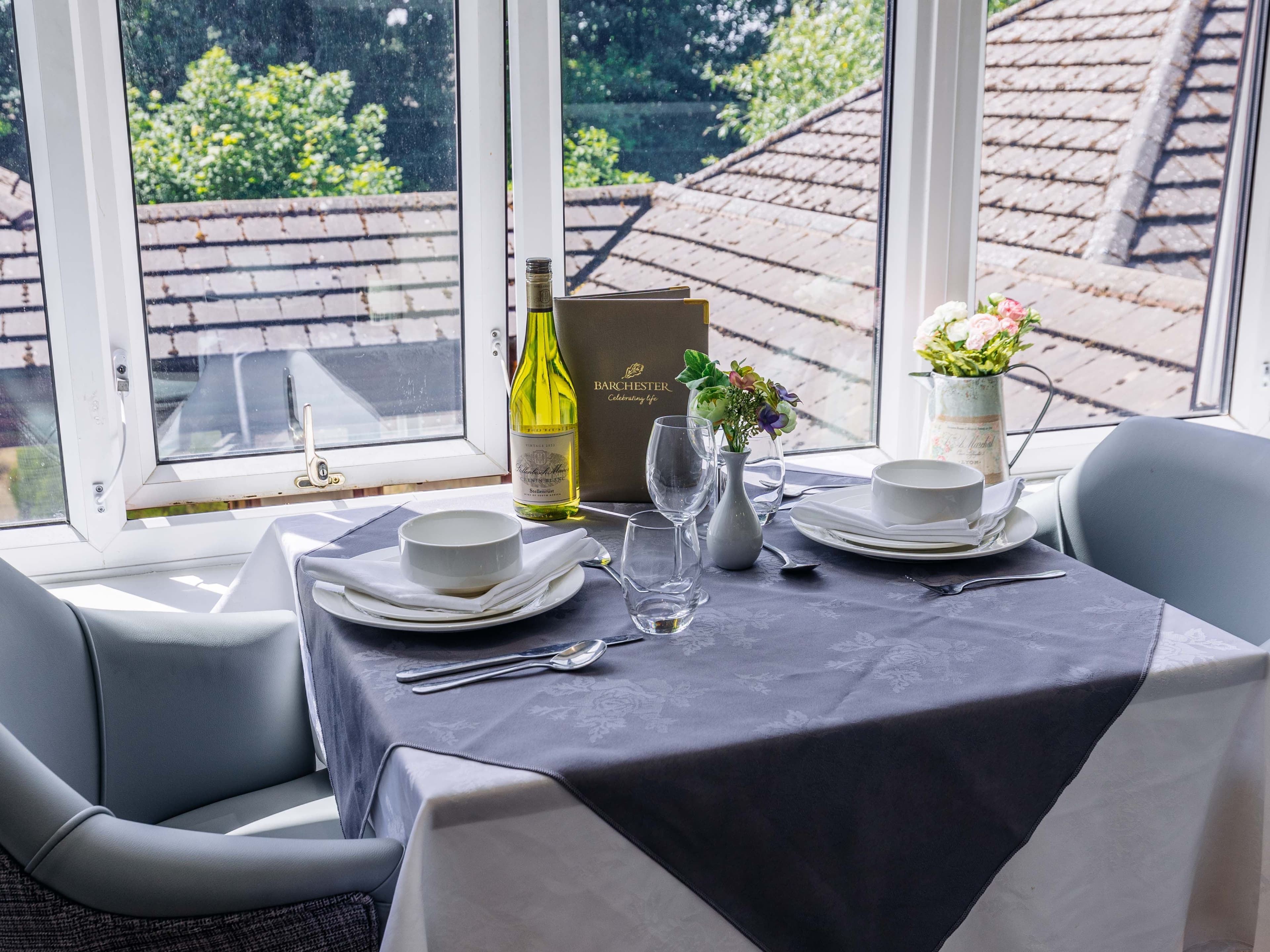 Dining Room at Arbour Court Care Home in Marple, Stockport