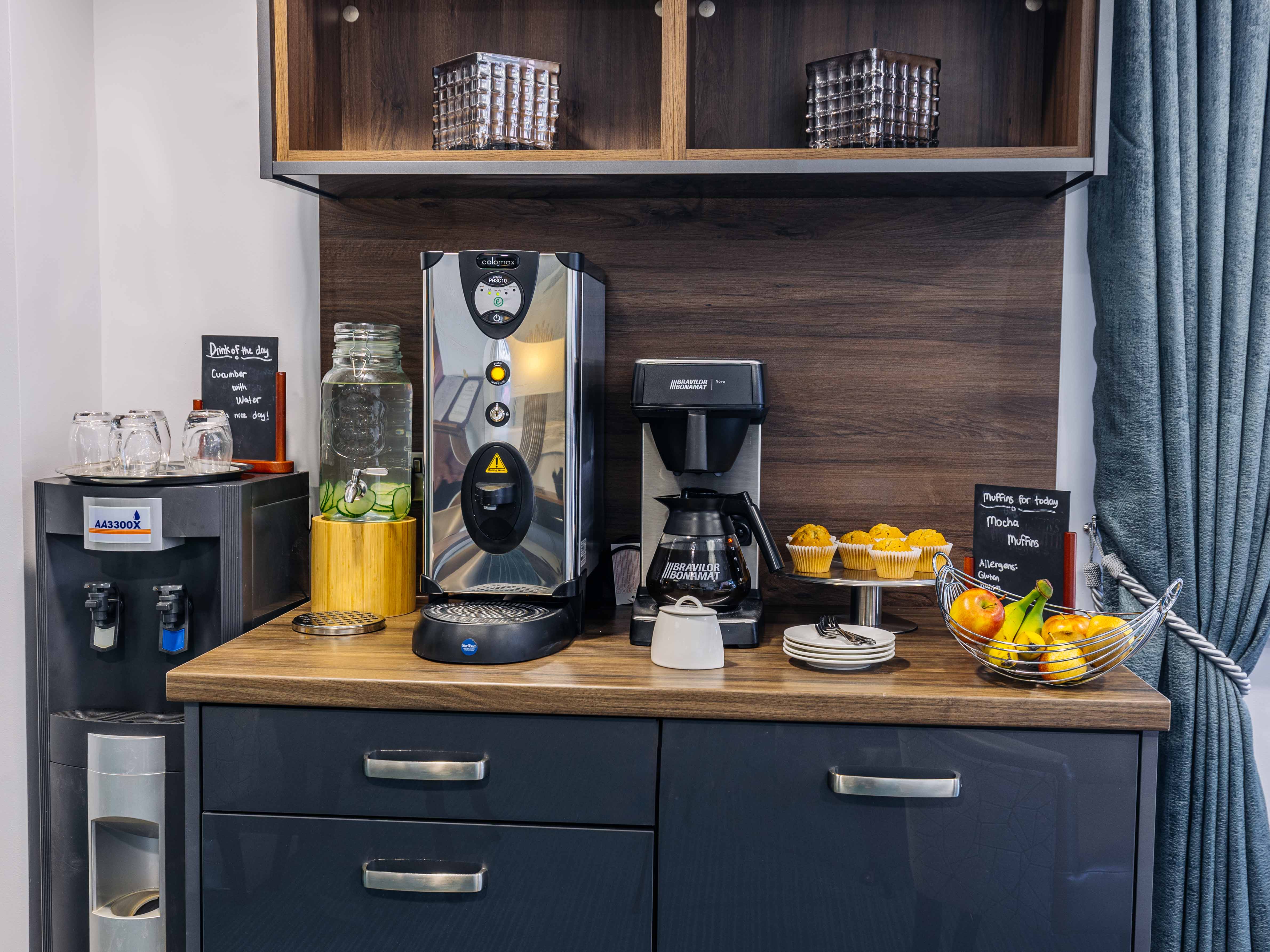 Cafe at Arbour Court Care Home in Marple, Stockport