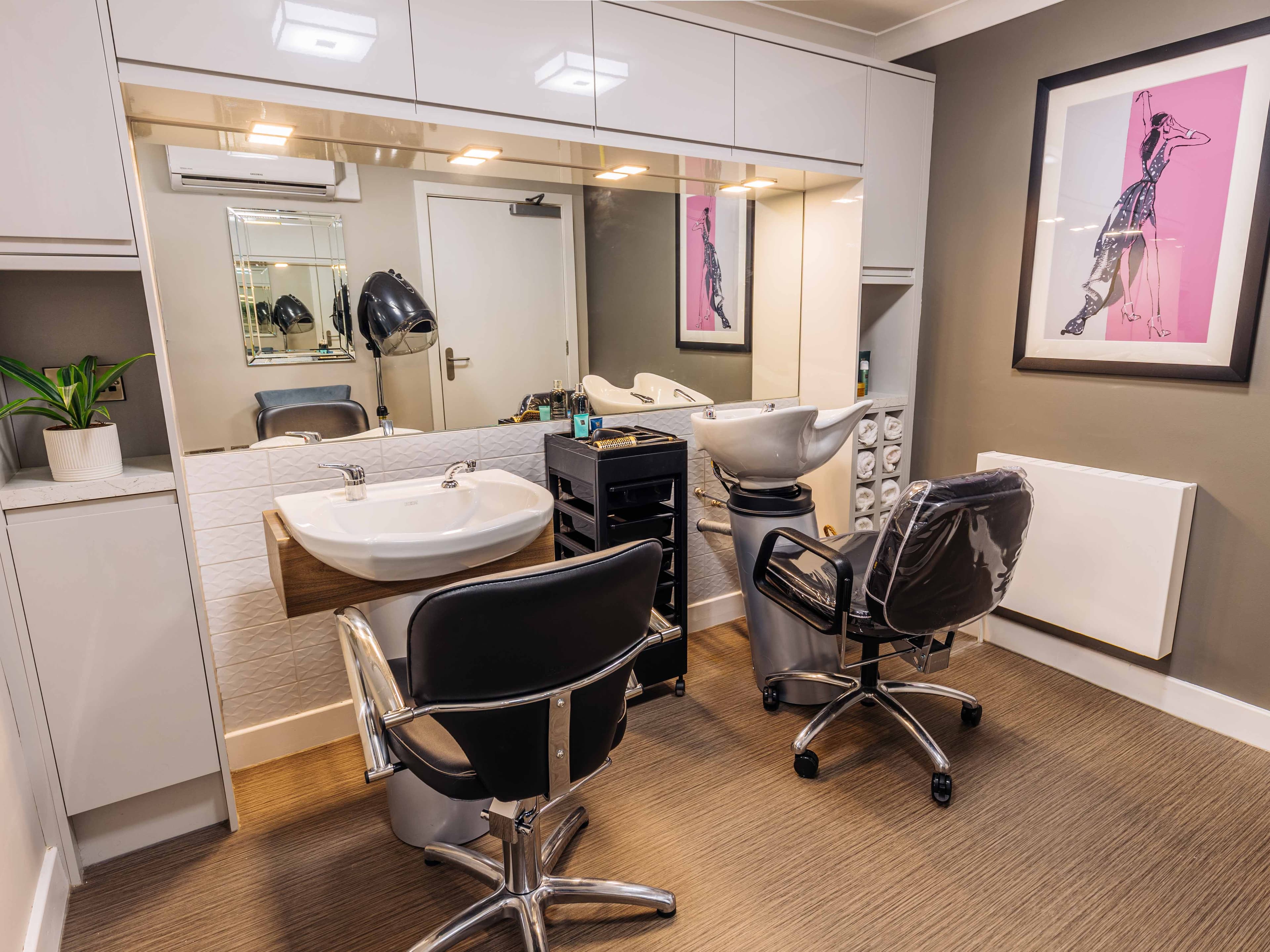 Salon at Arbour Court Care Home in Marple, Stockport