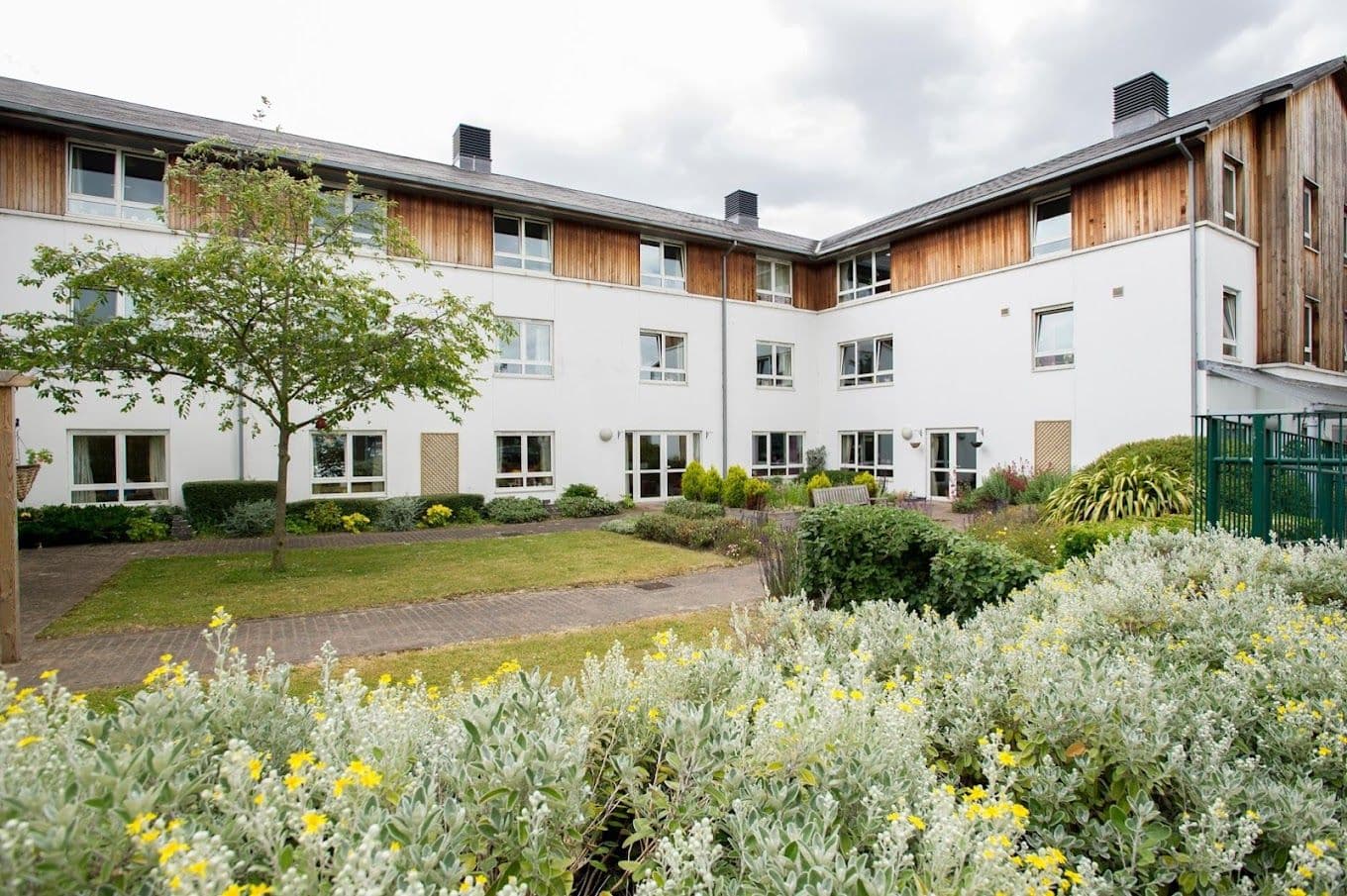 Garden at Ashgreen House Care Home in London, England