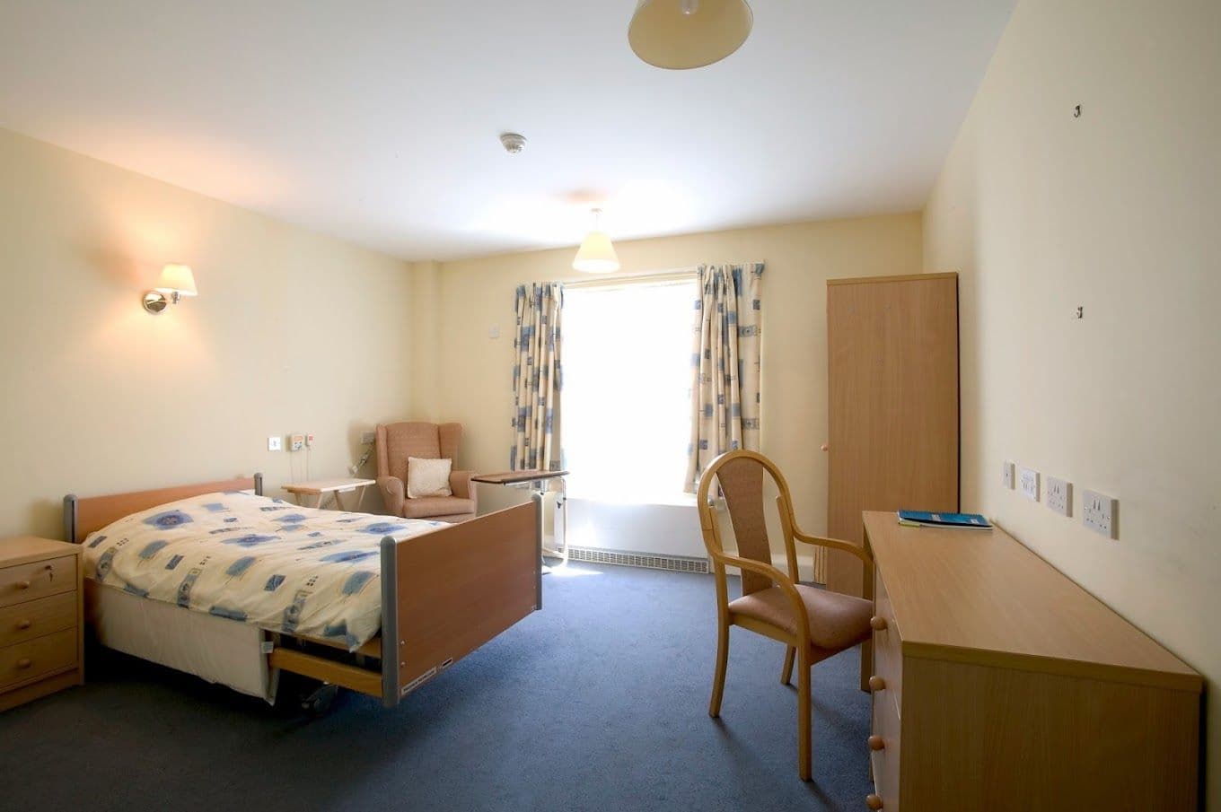 Bedroom at Ashgreen House Care Home in London, England