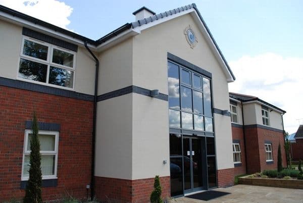 Exterior of Acorn Lodge Care Home in Nuneaton, Warwickshire