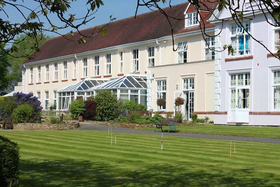 Garden at Avonpark Village Retirement Village in Bath, Somerset