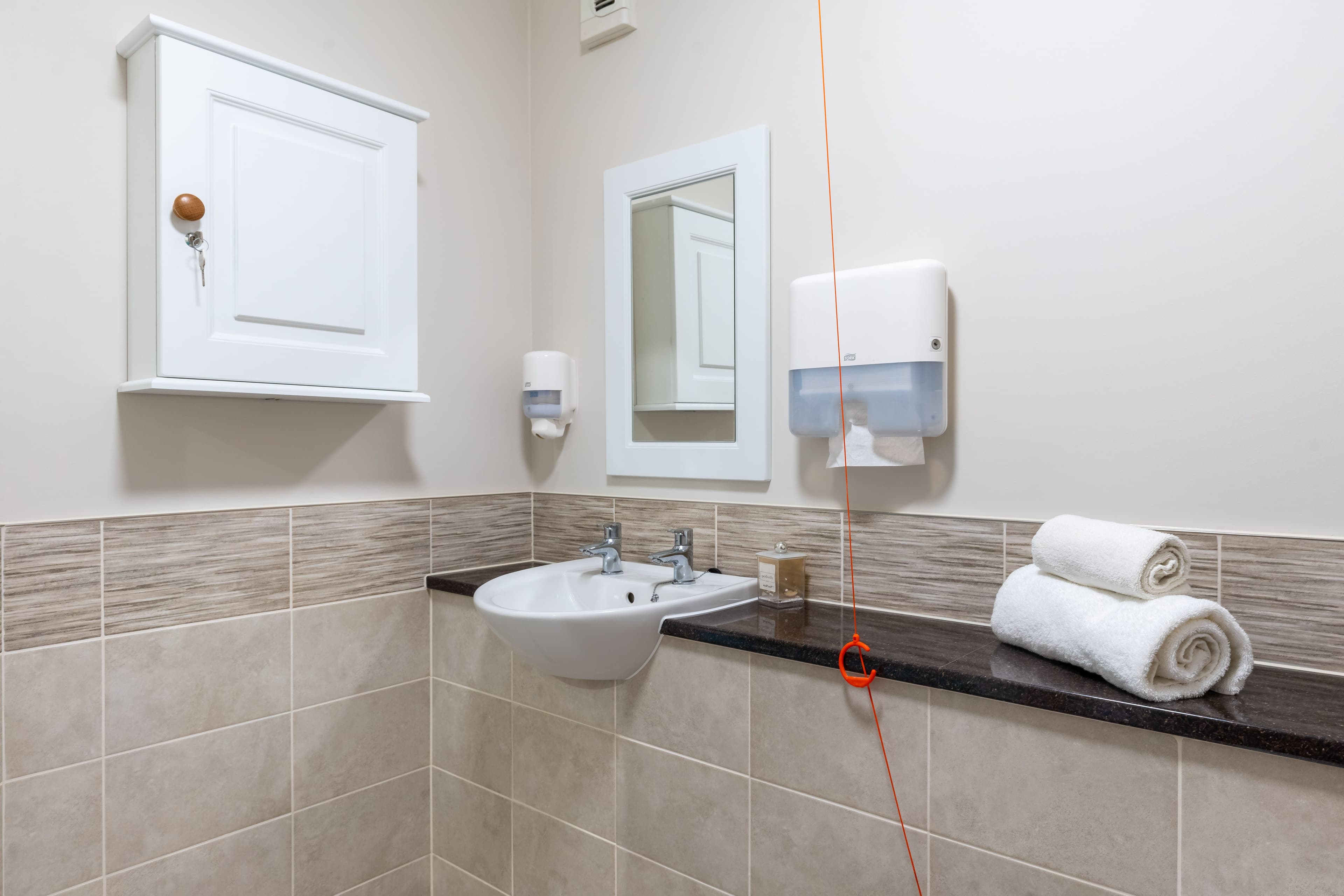 Bathroom at Tandridge Heights Care Home in Oxted, Surrey