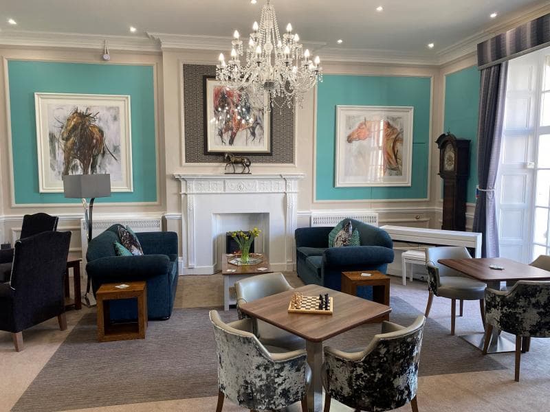 Communal Area of Westergate House Care Home in Chichester, West Sussex