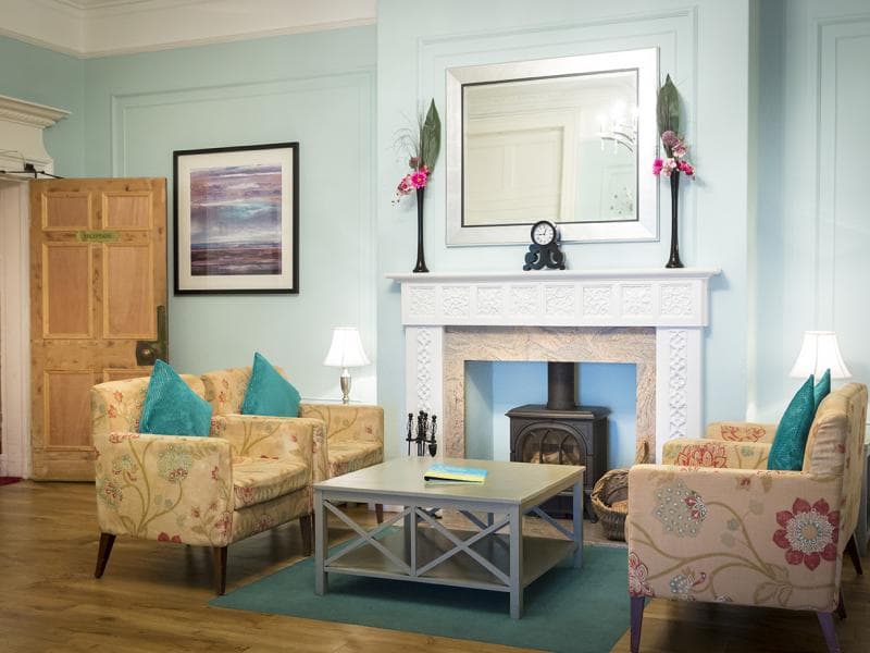 Communal Area of Lawton Manor Care Home in Kidsgrove, Newcastle-under-Lyme