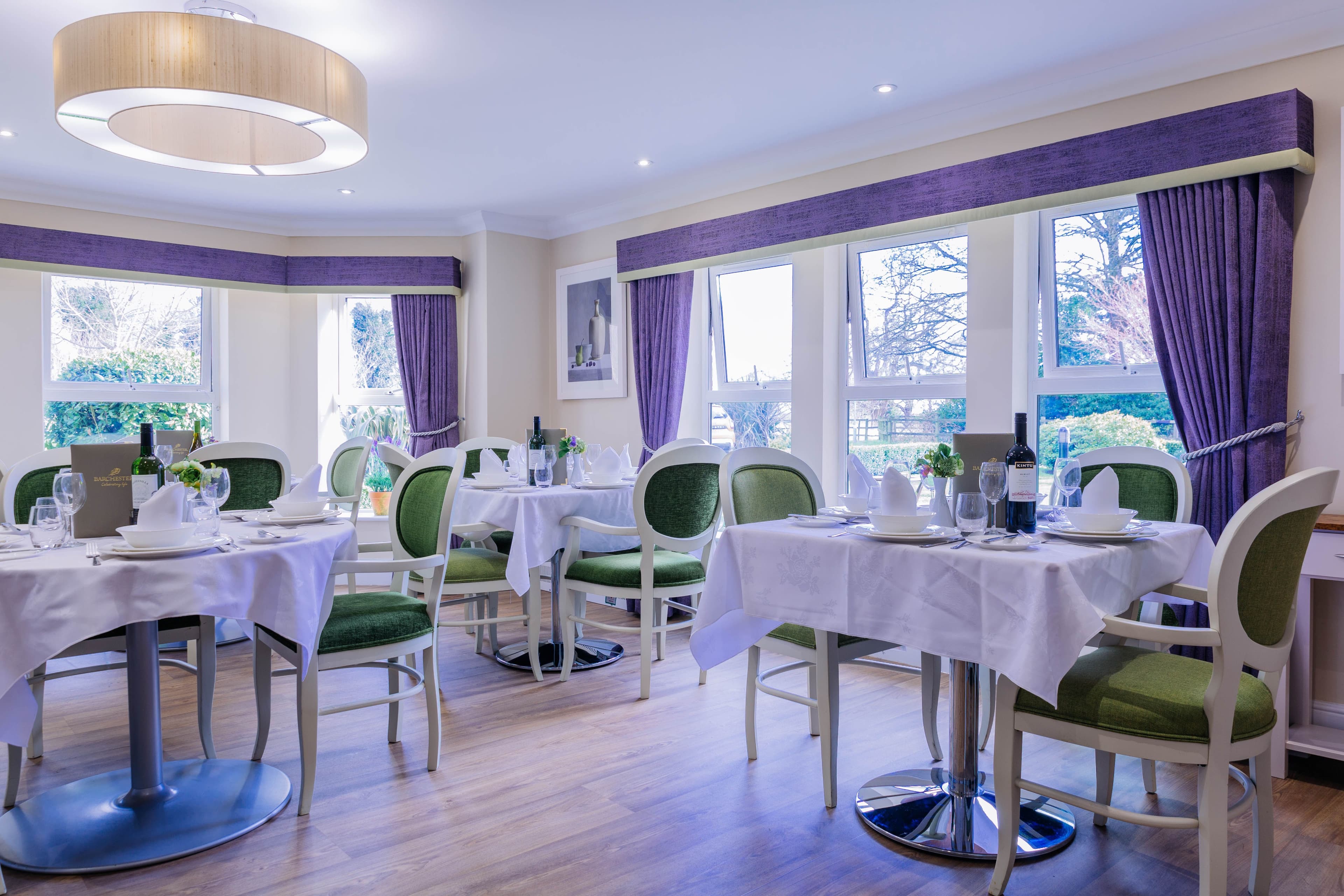 Dining Room of Leeming Bar Grange Care Home in Northallerton, Hambleton