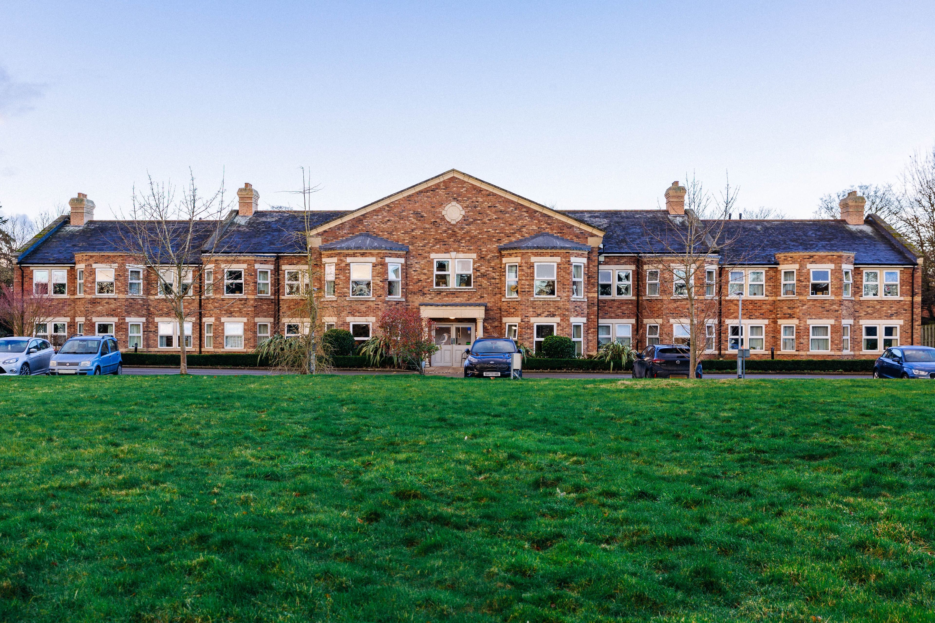 Exterior of Leeming Bar Grange Care Home in Northallerton, Hambleton