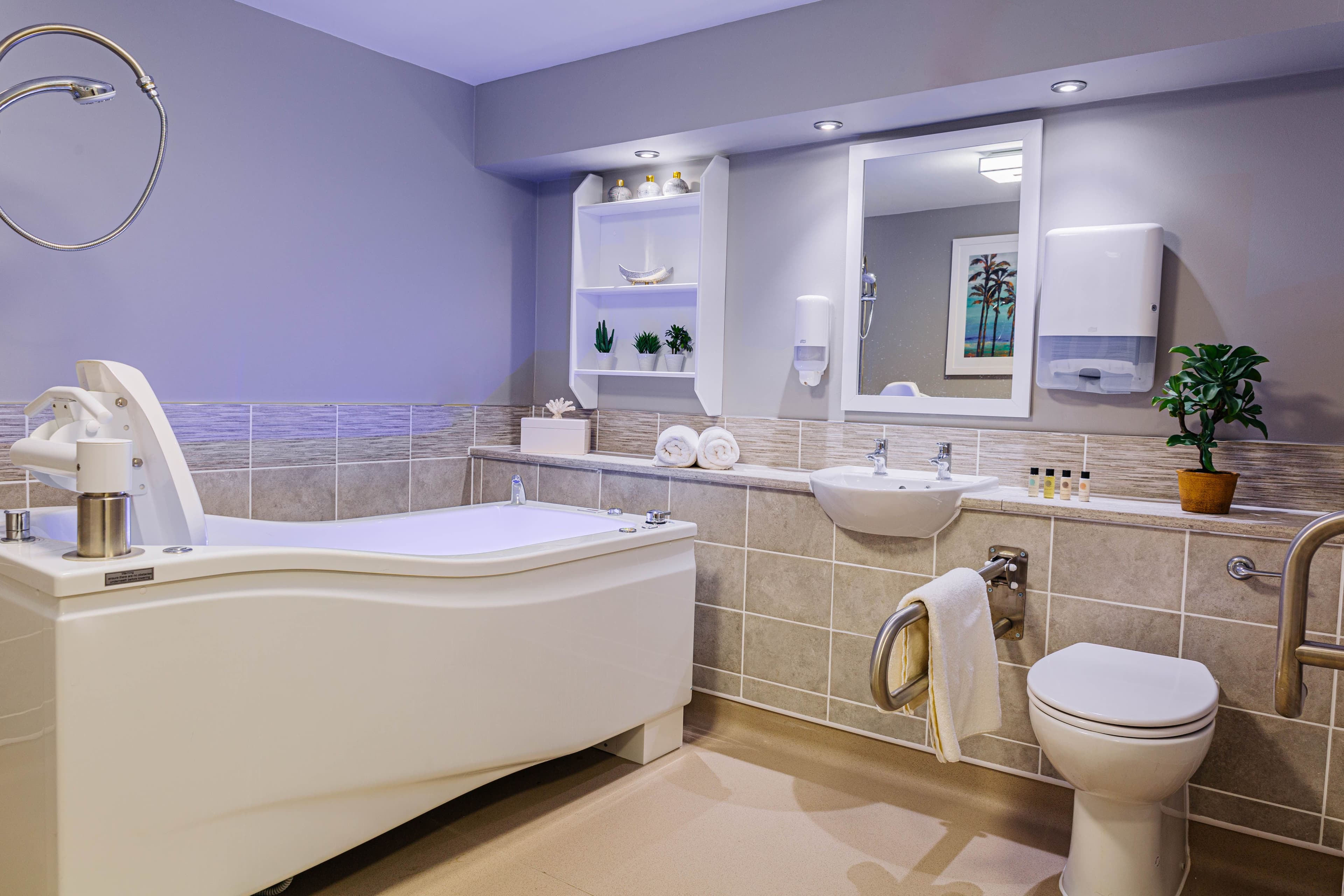 Bathroom of Leeming Bar Grange Care Home in Northallerton, Hambleton