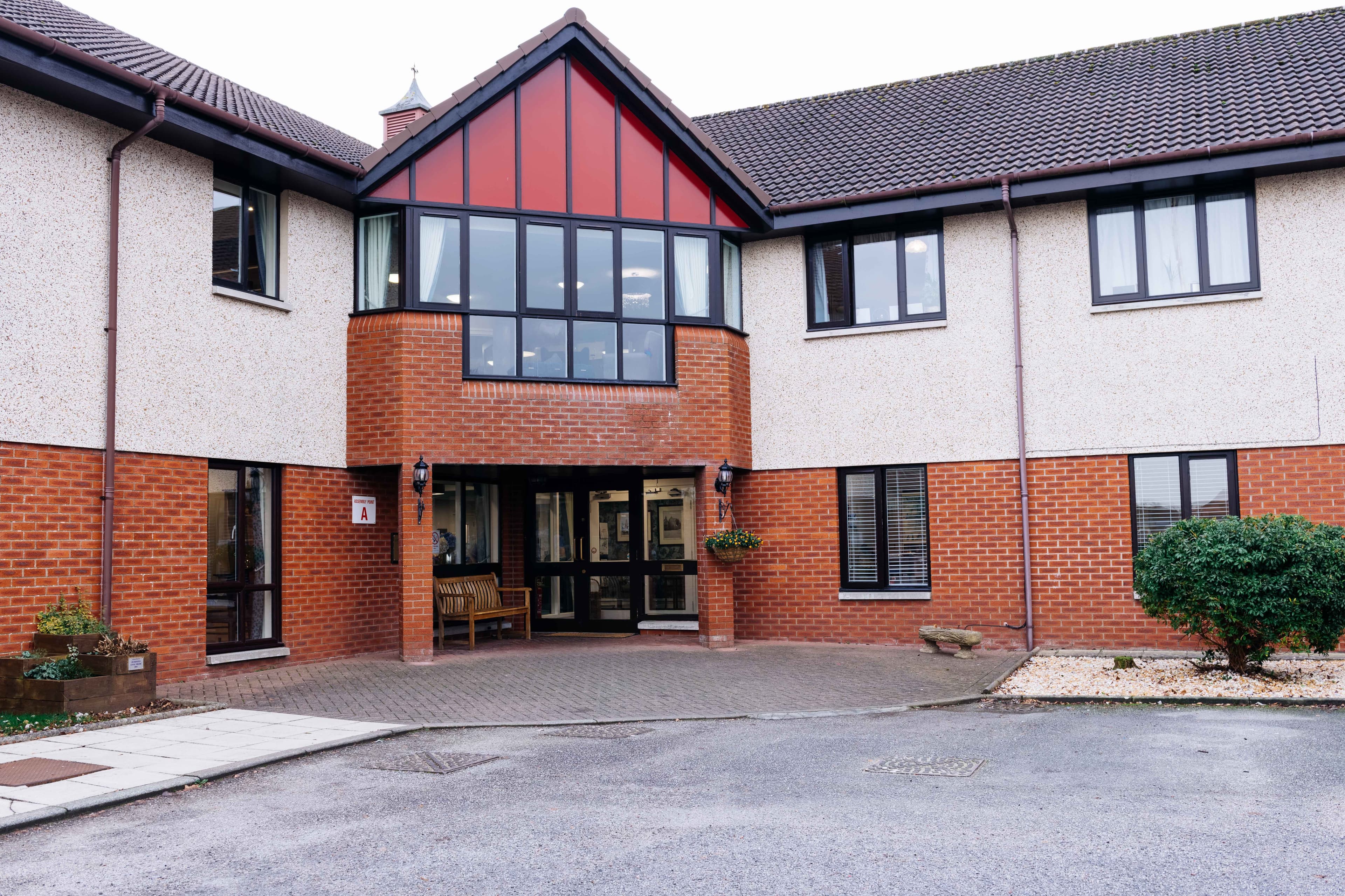 Exterior of Lochduhar Care Home in Dumfries and Galloway, The Stewartry of Kirkcudbright