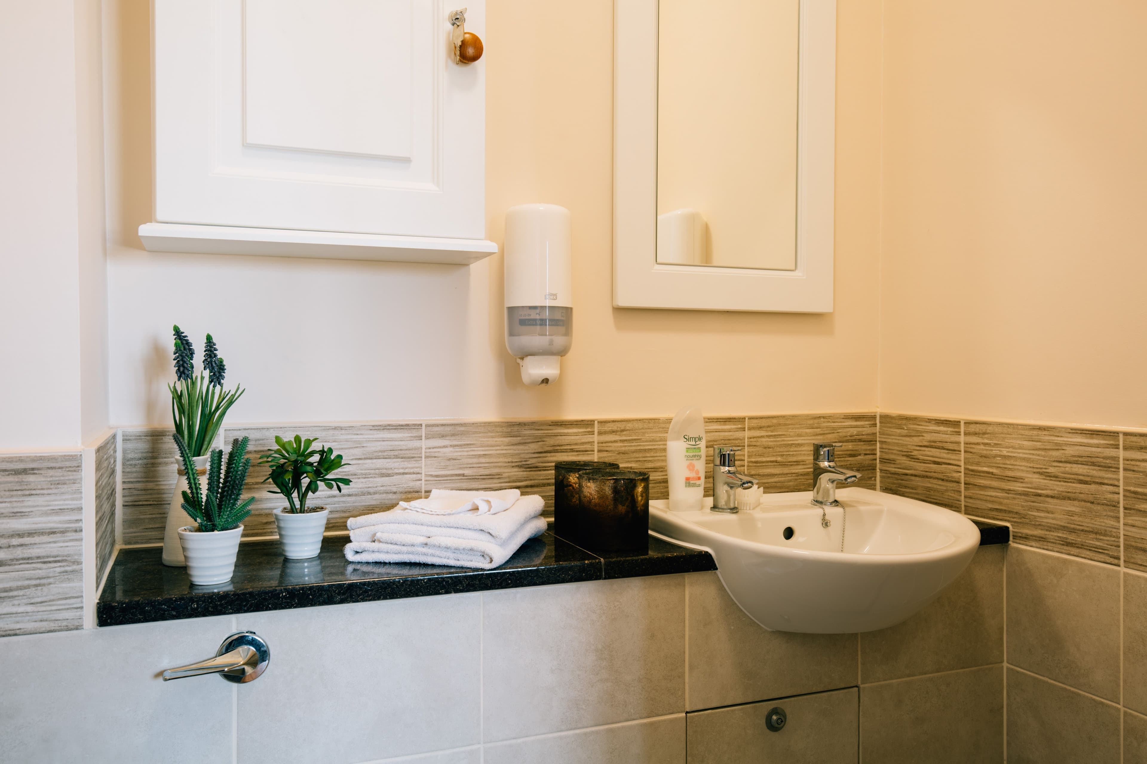 Bathroom at Lucerne House Care Home in Exeter, Devon