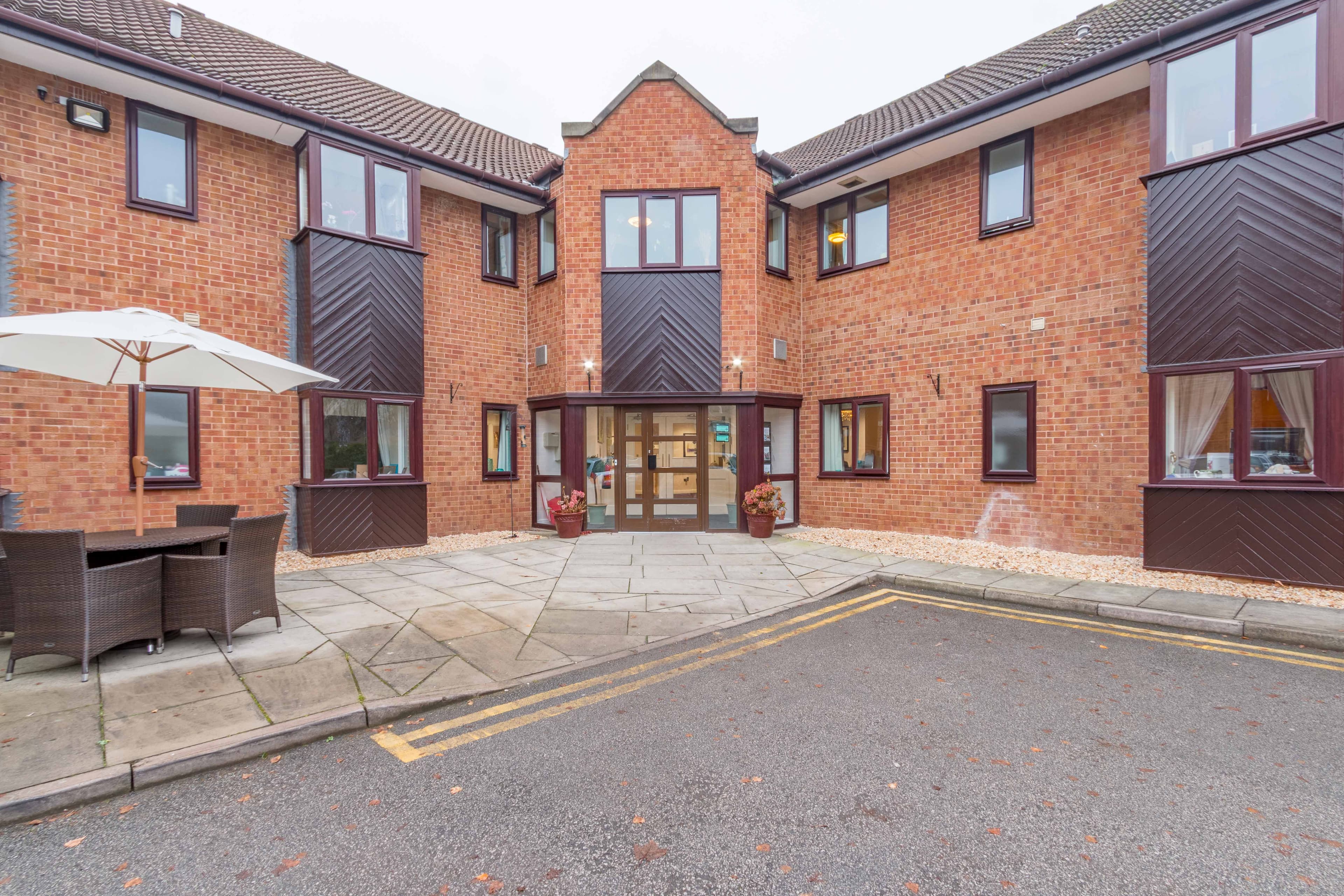 Exterior of  Meadowbeck Care Home in York, North Yorkshire