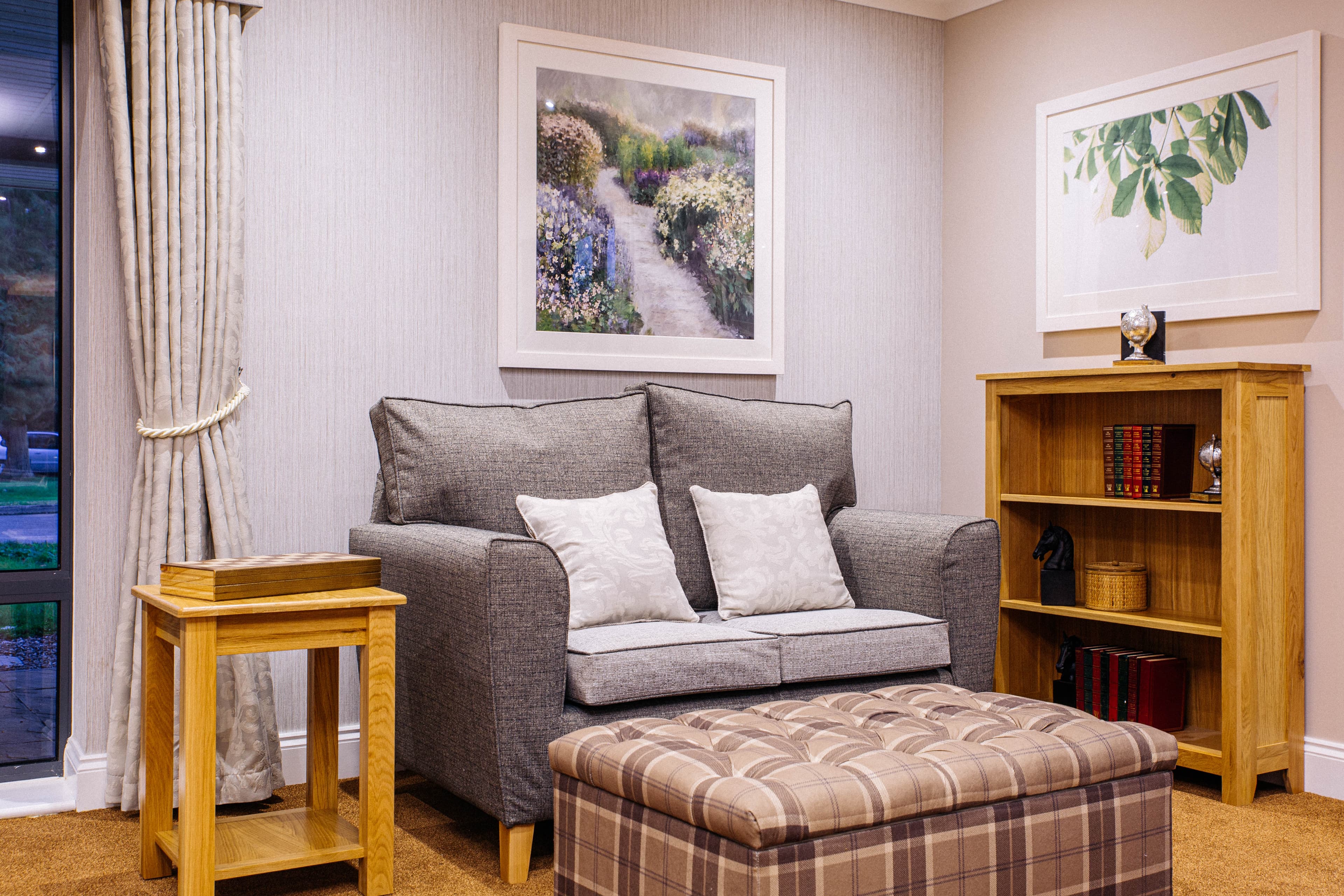 The Communal Area in Oaklands Care Home in Cambridge, Cambridgeshire