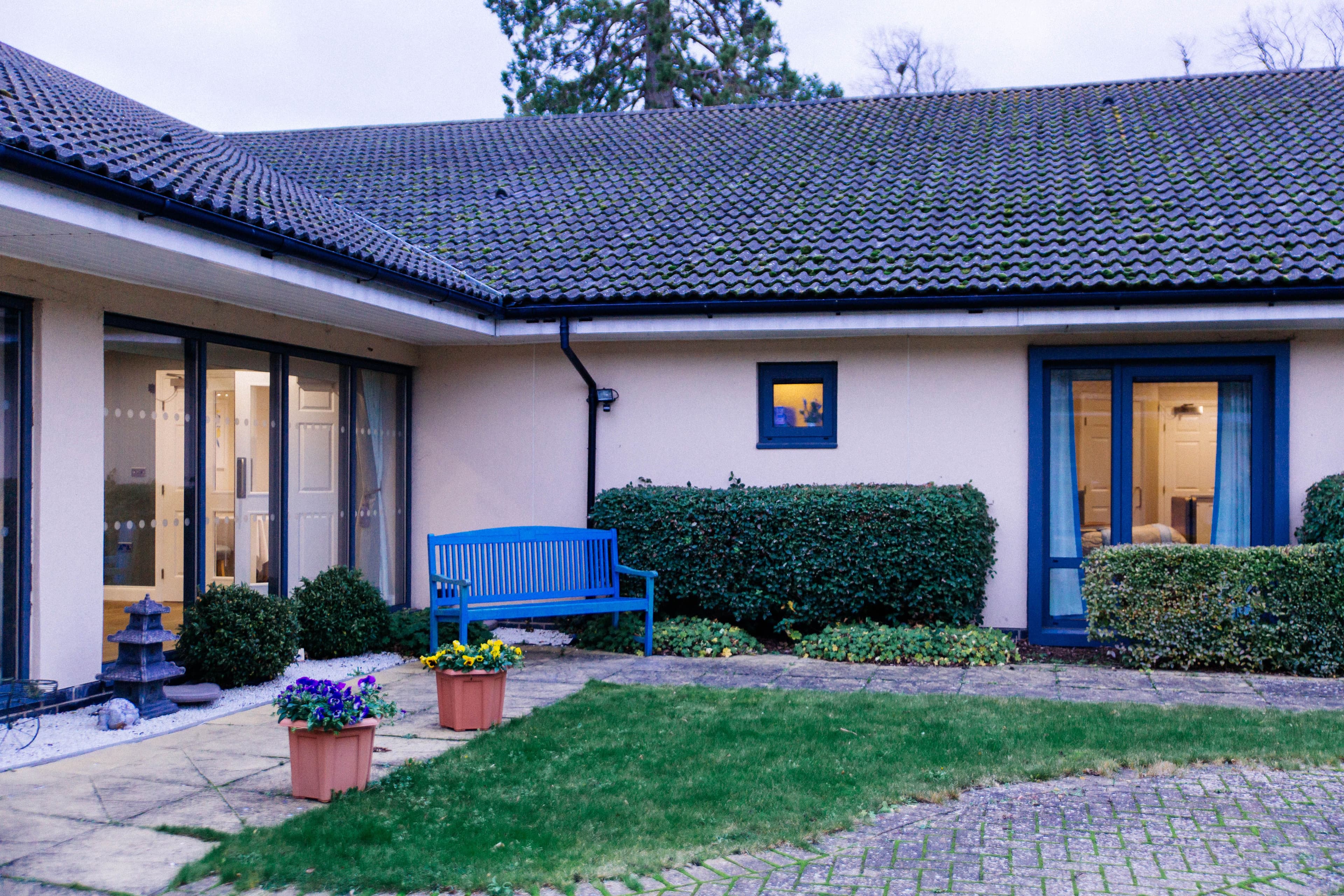 Garden at Oaklands Care Home in Cambridge, Cambridgeshire