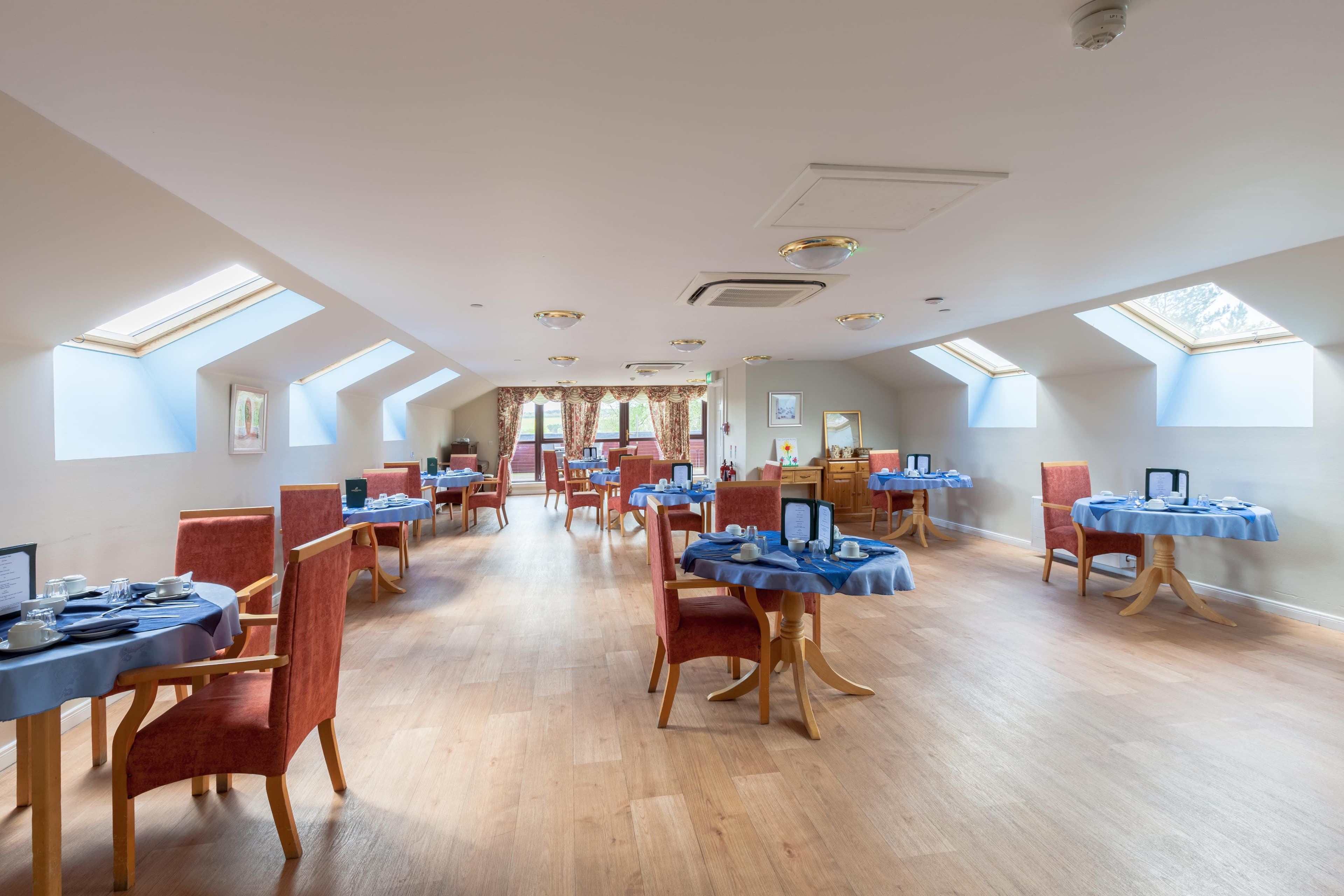 Dining Room in Ochil Care Home in Perth, Scotland