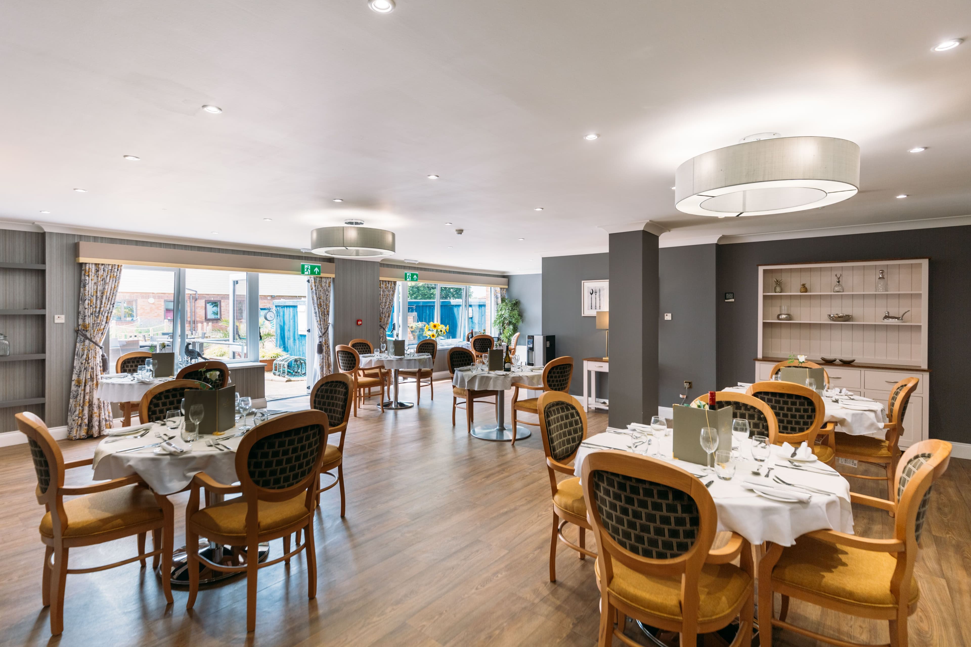 Dining Room in Orchard House Care Home in Newport, Isle of Wight