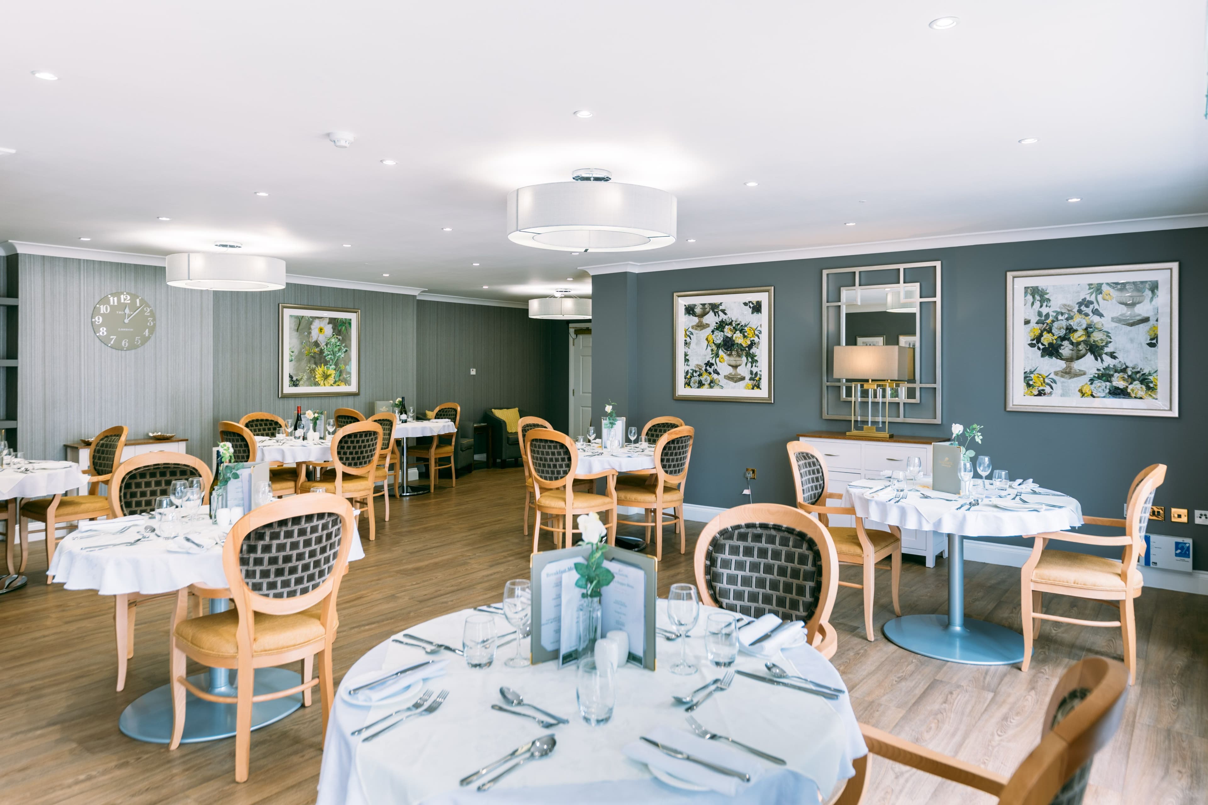 Dining Room in Orchard House Care Home in Newport, Isle of Wight