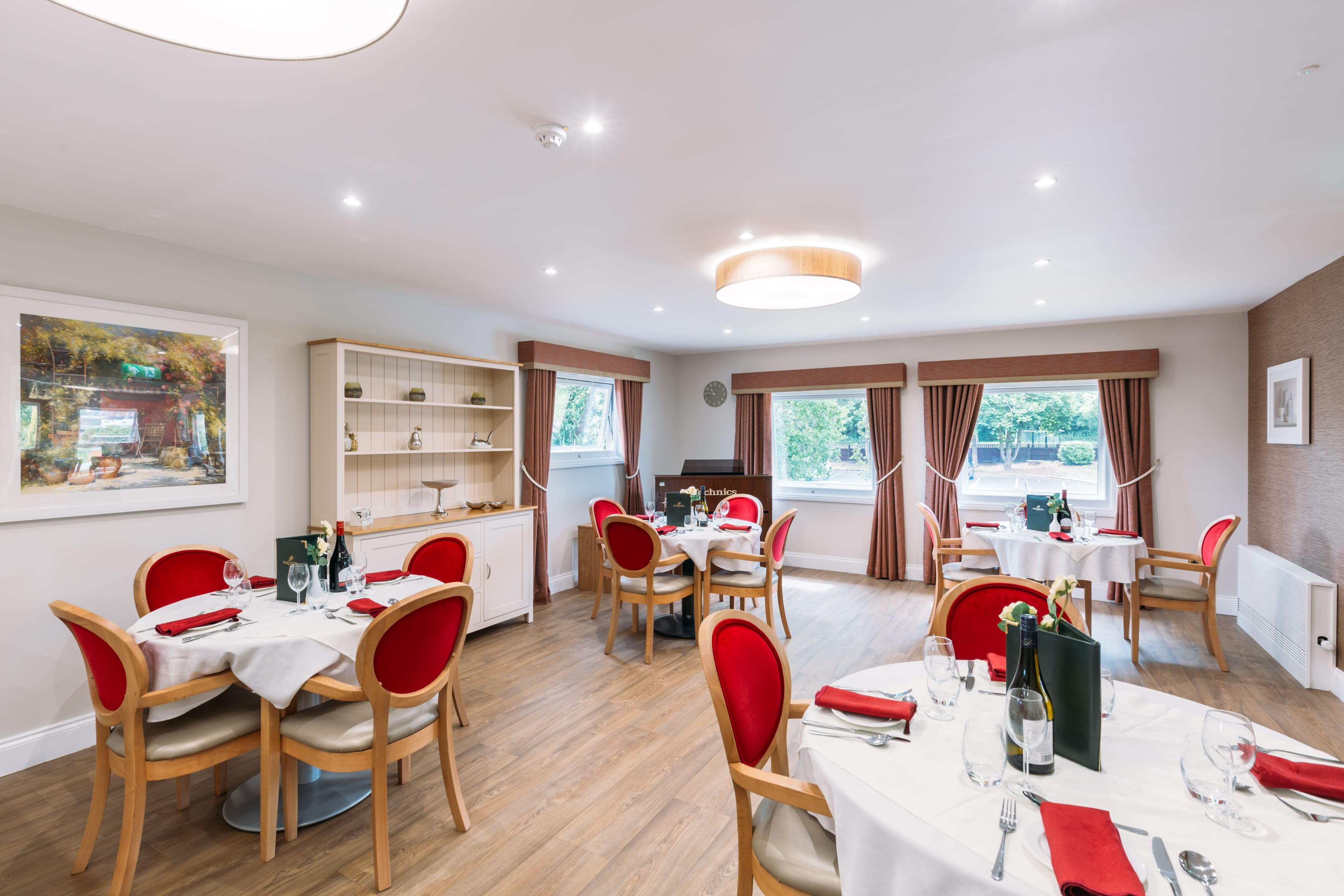 Dining Room in Orchard House Care Home in Newport, Isle of Wight